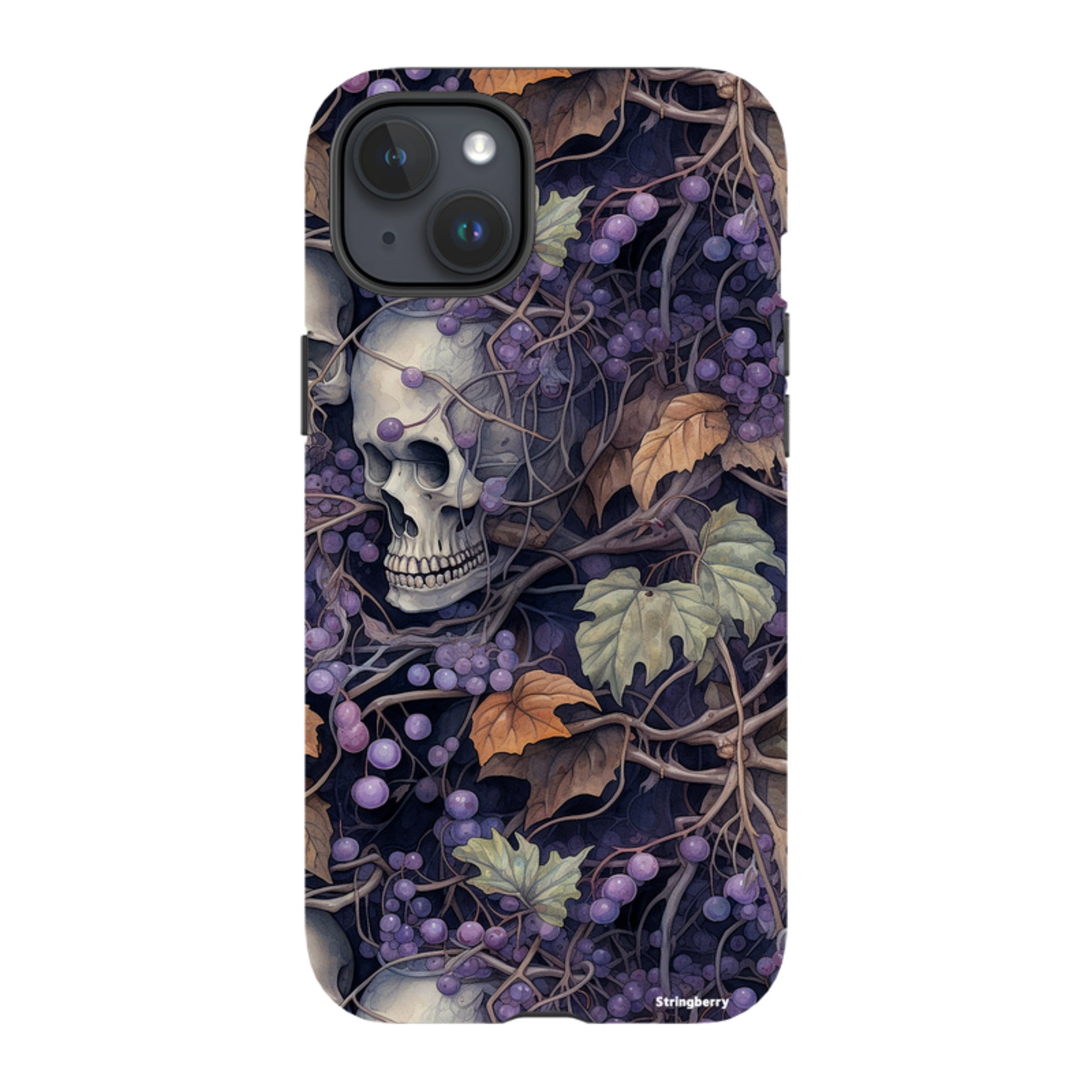 iPhone Tough Case - Grape Skull