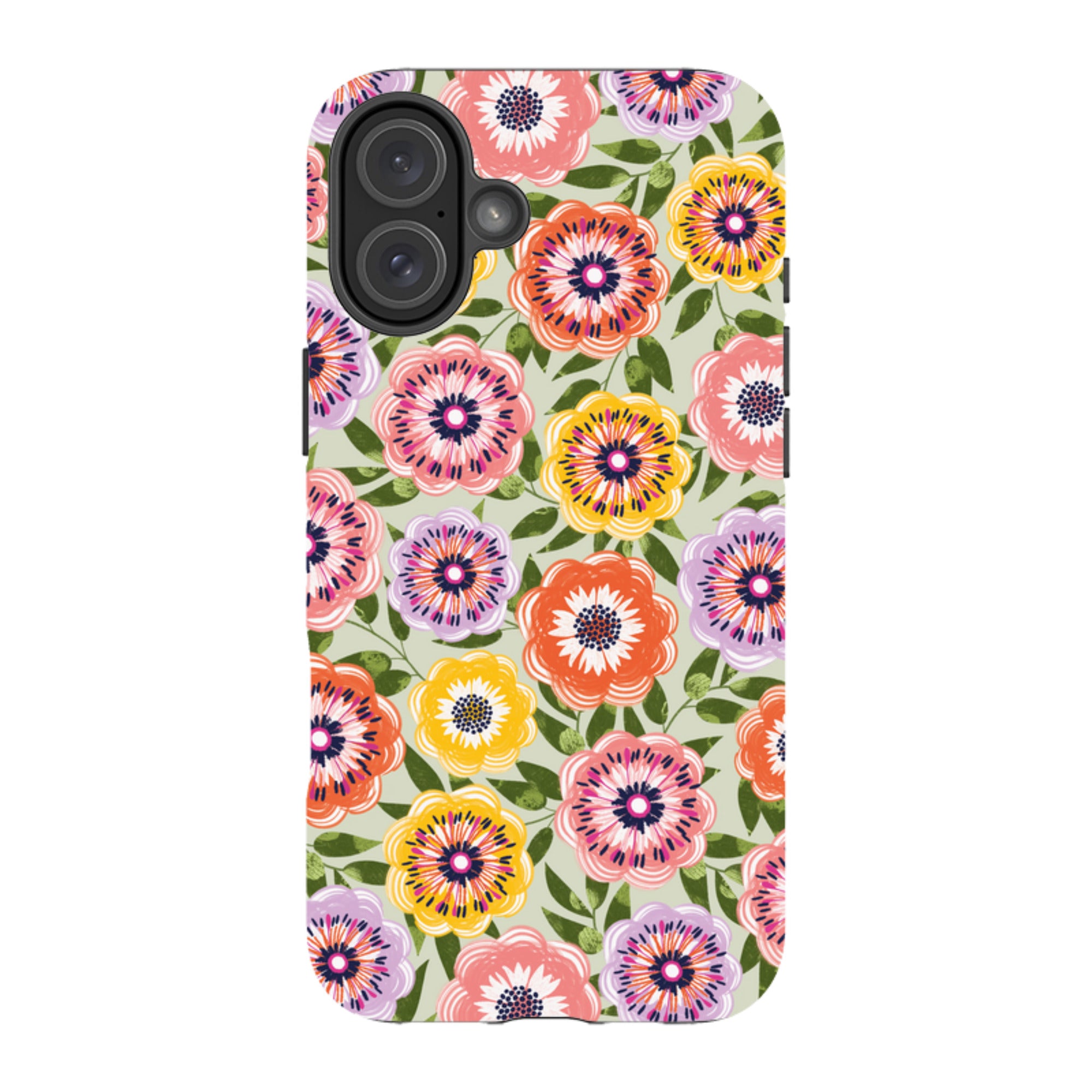 iPhone MagSafe Tough Case -  Bright Blooms II By Ali Brookes