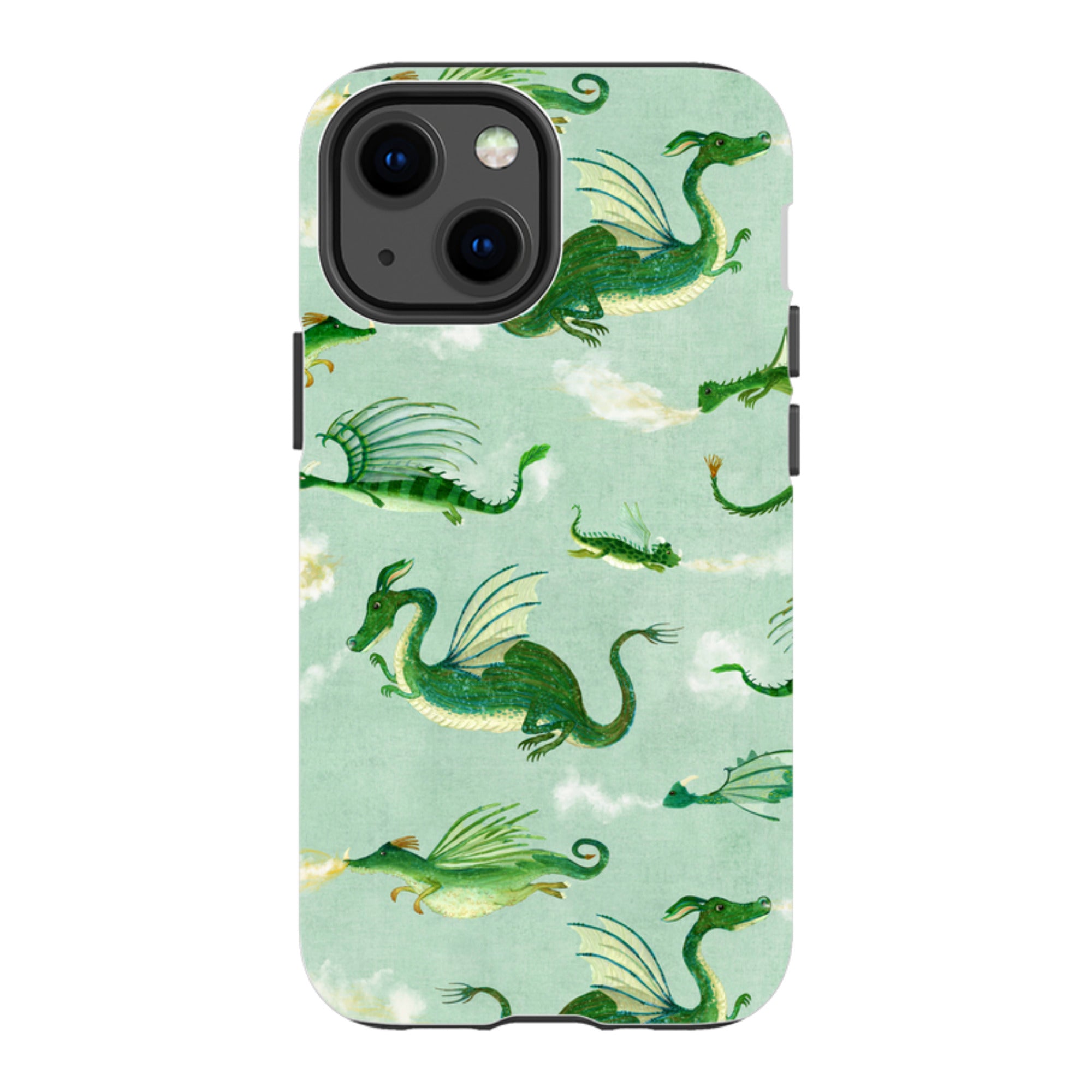 iPhone Tough Case - Dragons By Katherine Quinn