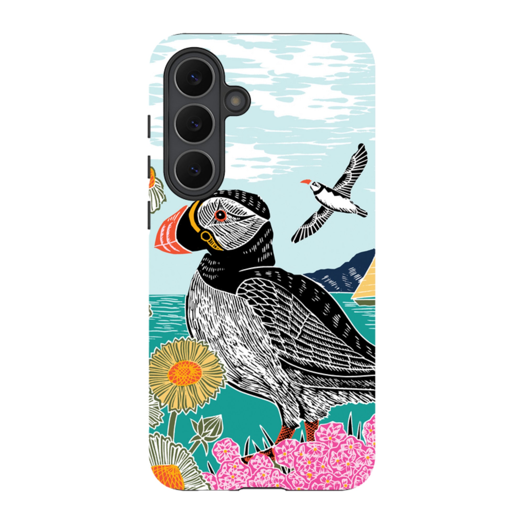 Samsung Tough  Case - Proud Puffin By Kate heiss