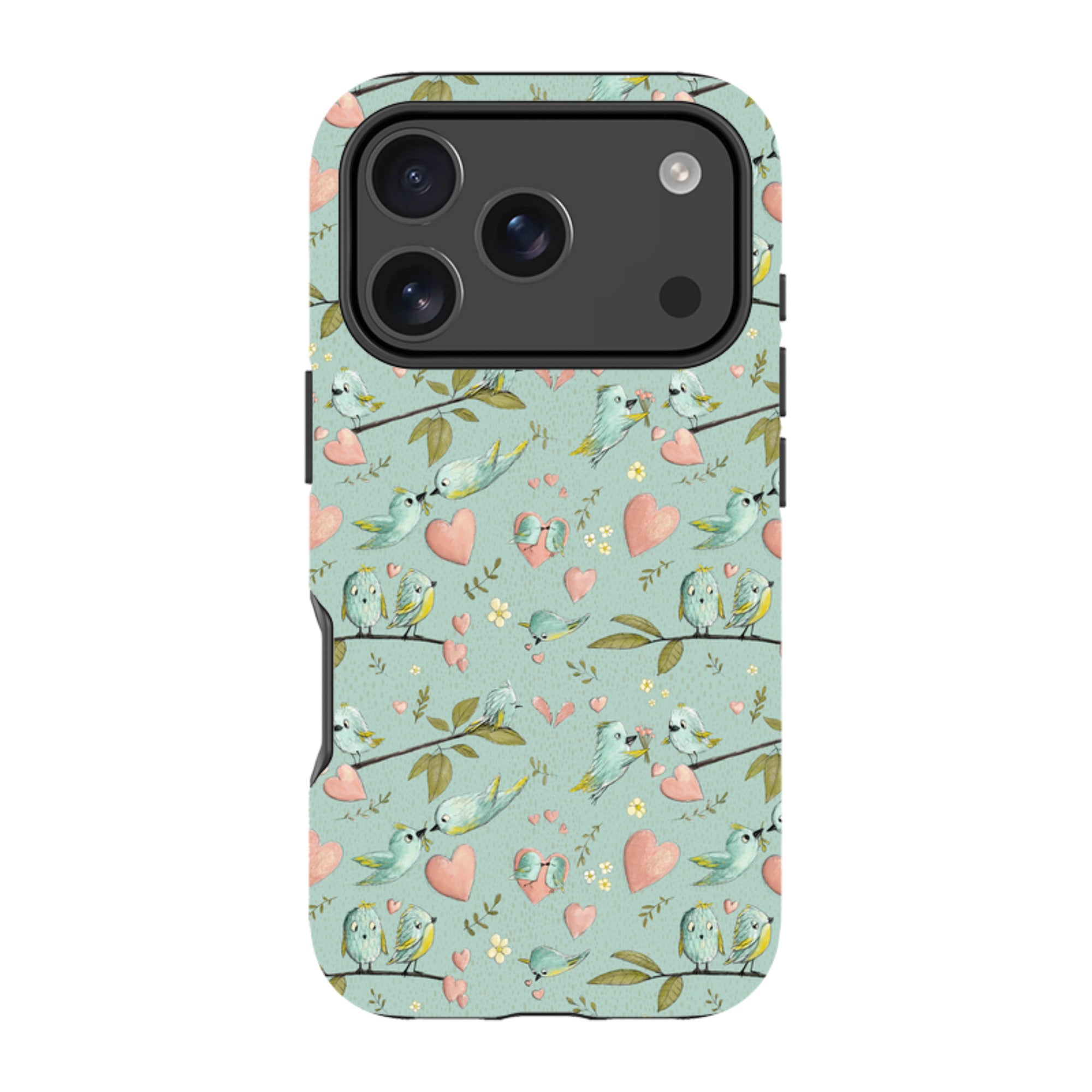 iPhone Tough Case - Love Is In The Air Pattern By Maja Lindberg