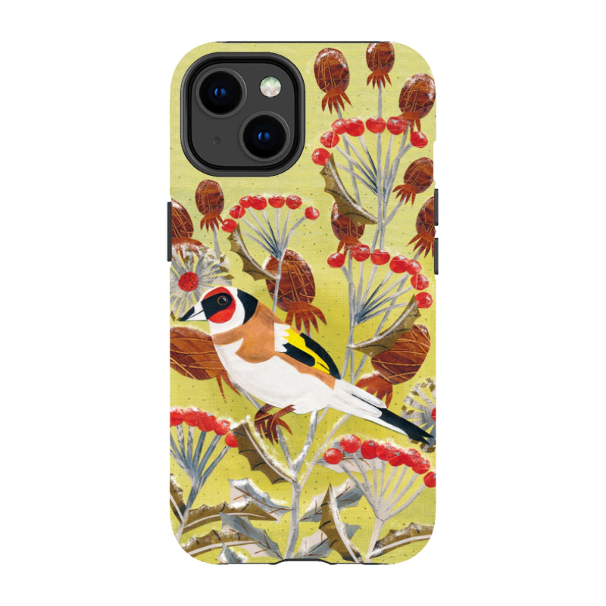 iPhone MagSafe Tough Case - Bullfinch By Tracey English