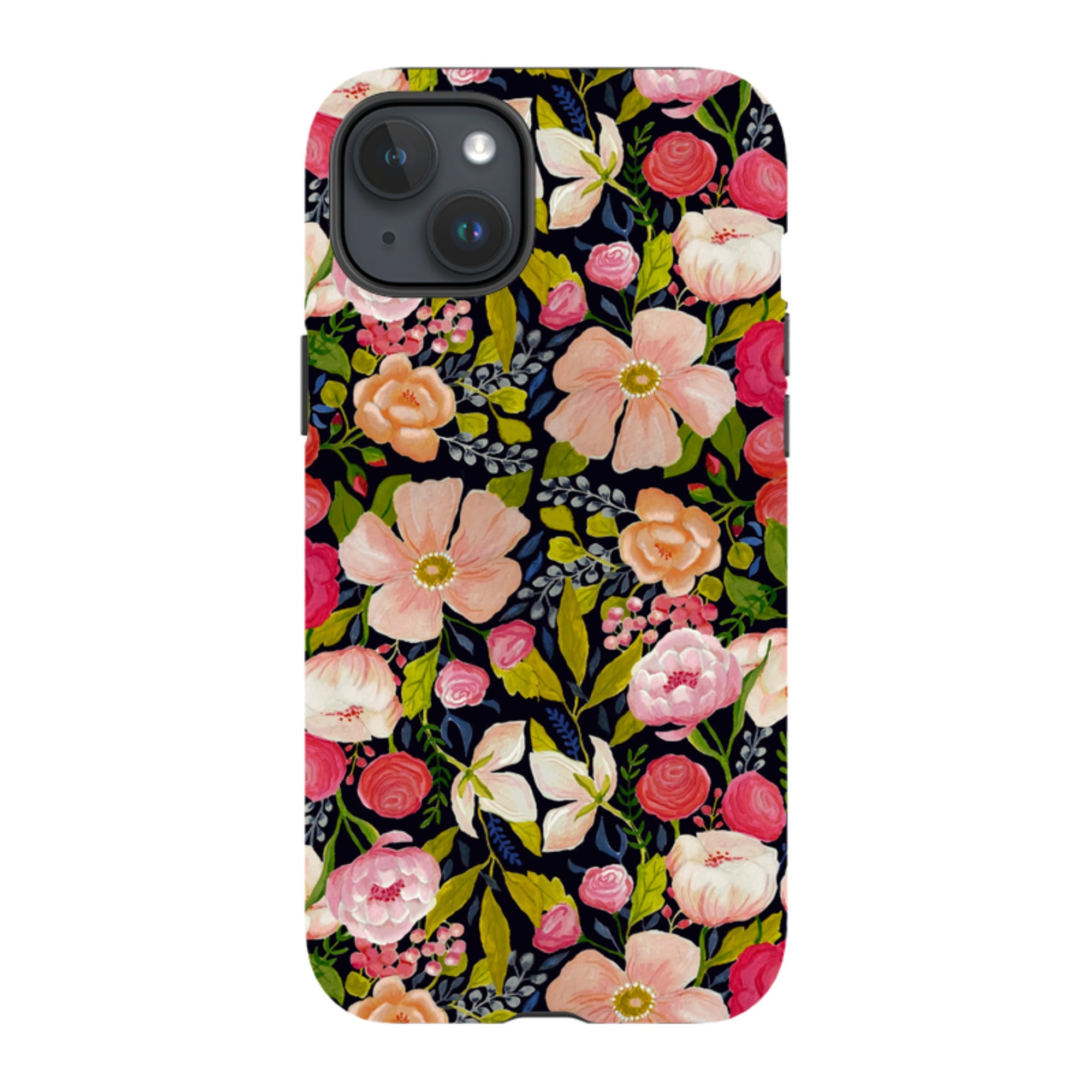 iPhone Tough Case - Vintage Roses By Bex Parkin