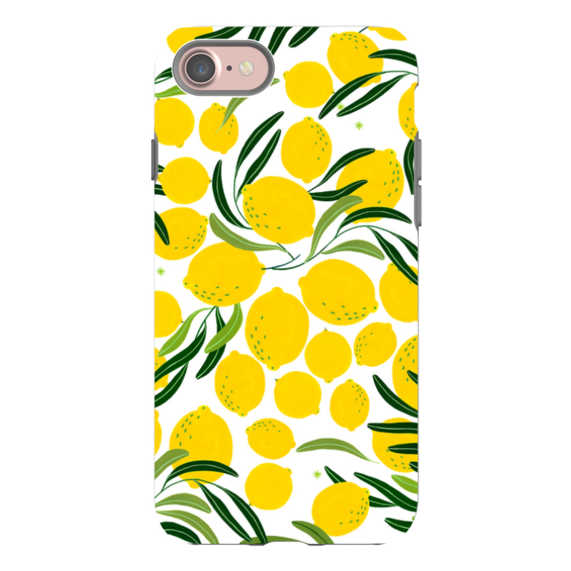 iPhone Tough Case - Limoncello Pattern By Madalina Andronic