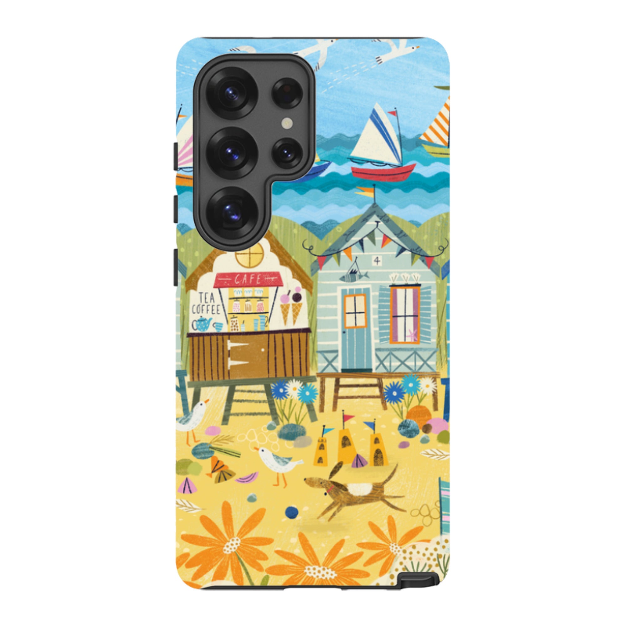 Samsung Tough  Case - Beachy Days 2 By Ali Brookes