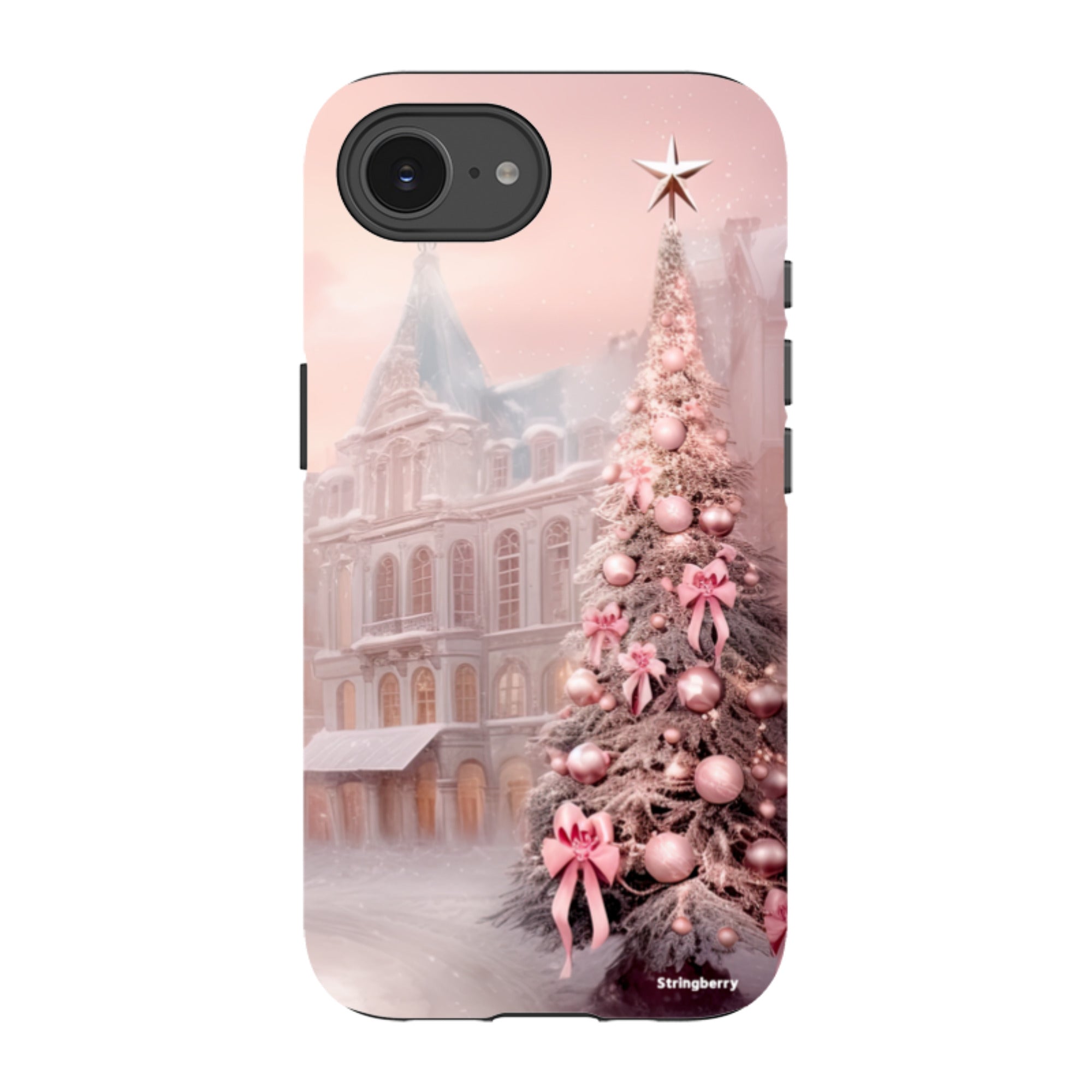 iPhone Tough Case - Pink Xmas