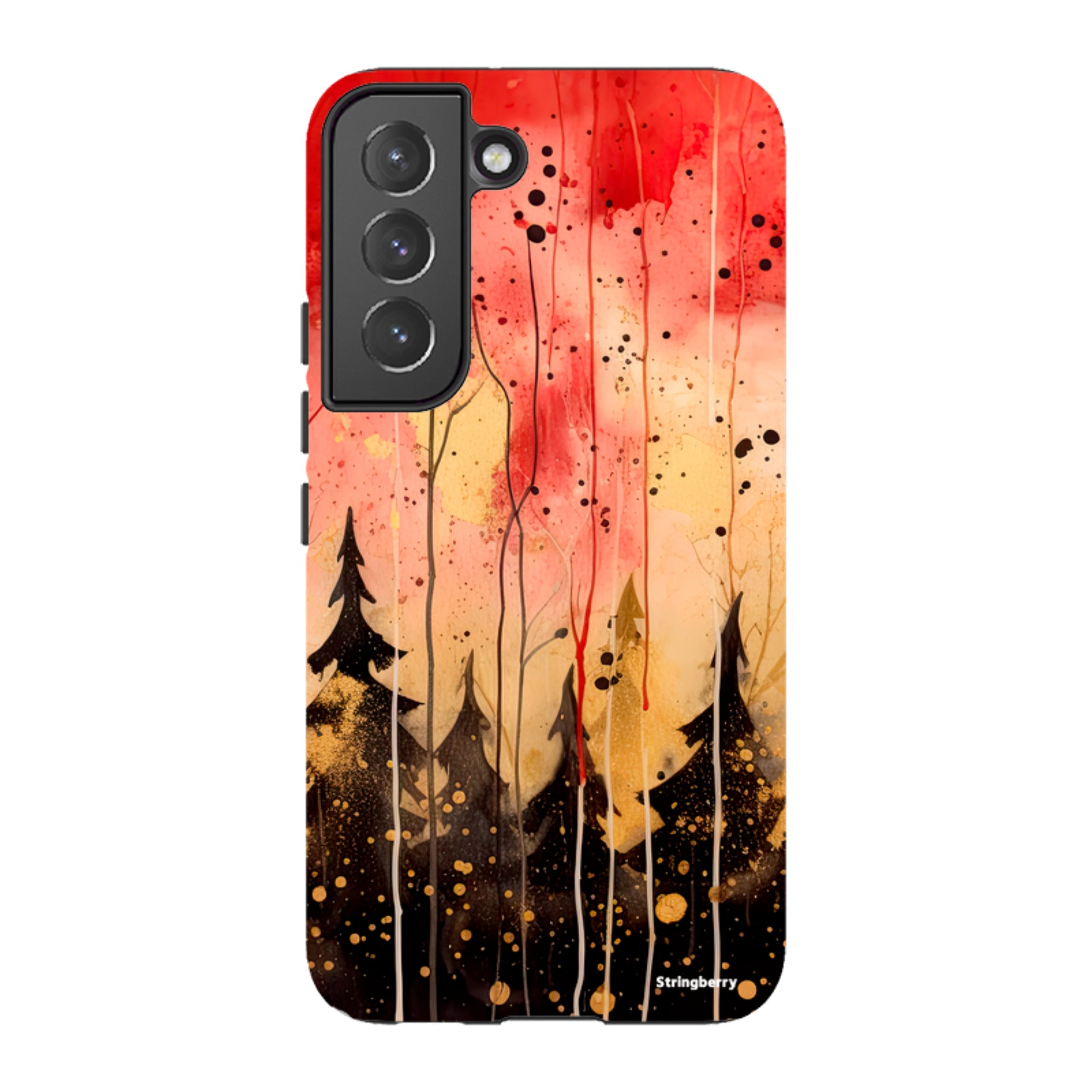 Samsung Tough Case - Watercolour Winter Forest