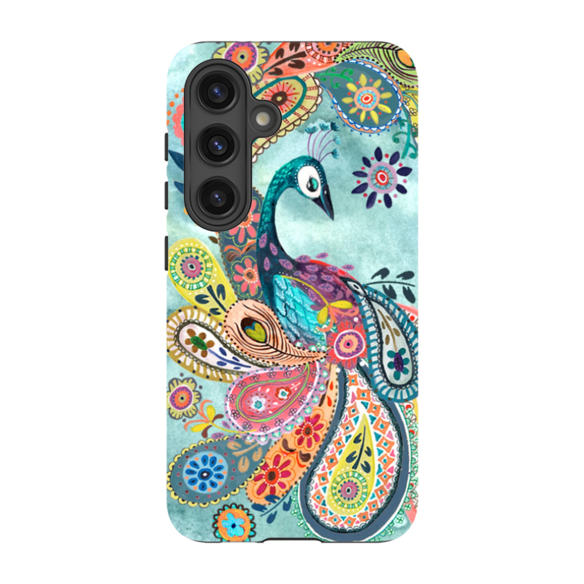 Samsung Tough Case - Peacock Dreams By Caroline Bonne Muller