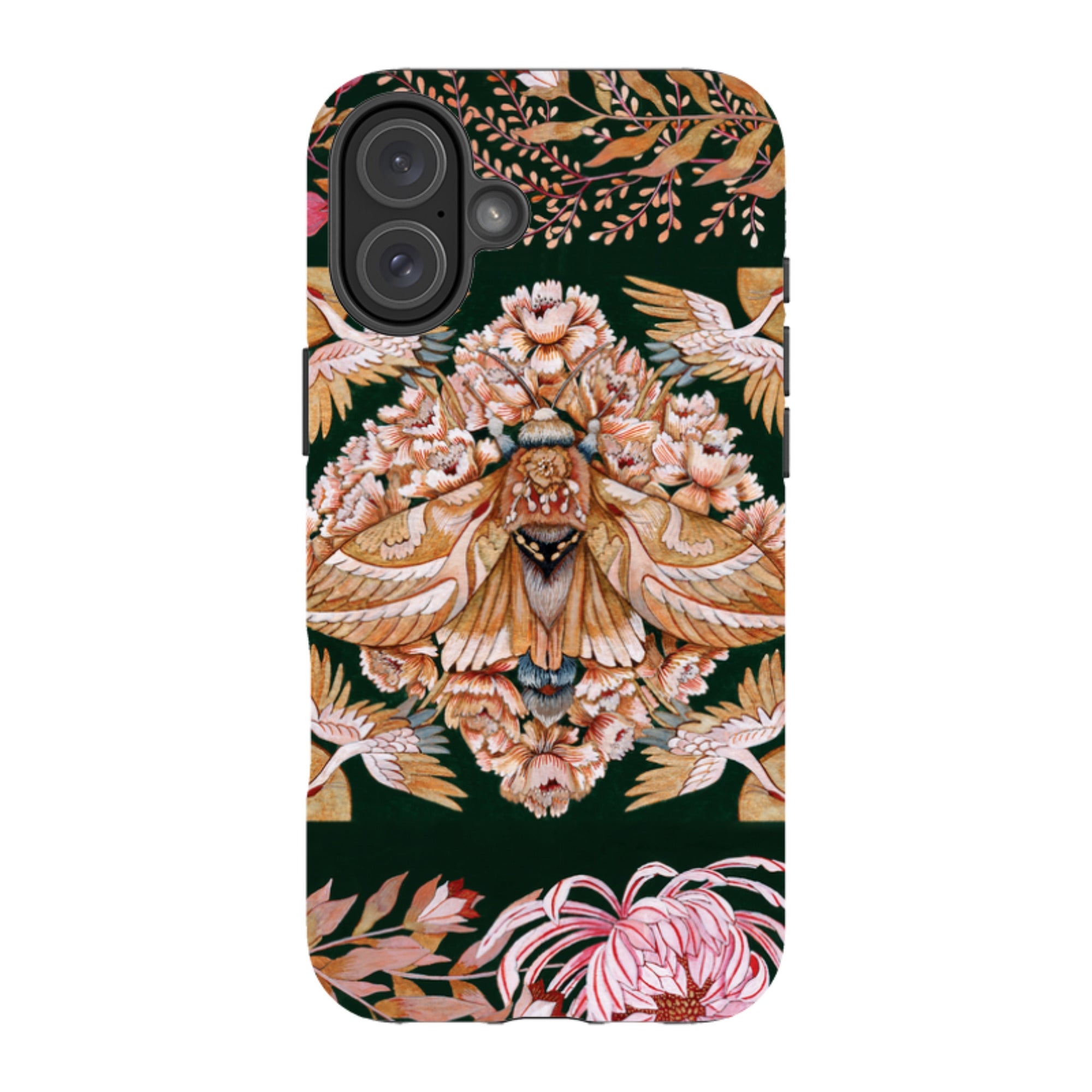 iPhone MagSafe Tough Case -  Golden Moth By Maria Matos