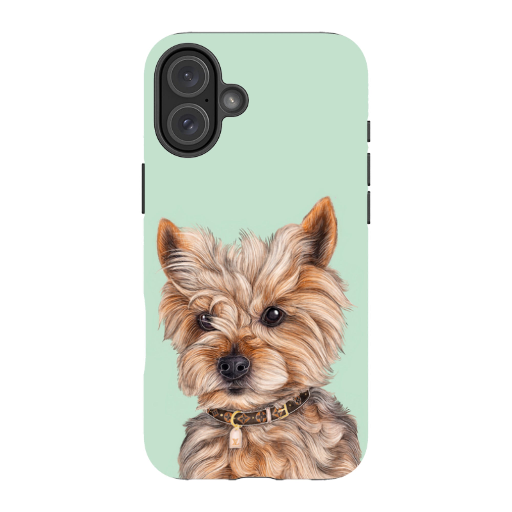 iPhone Tough Case - Yorkie By Catherine Rowe