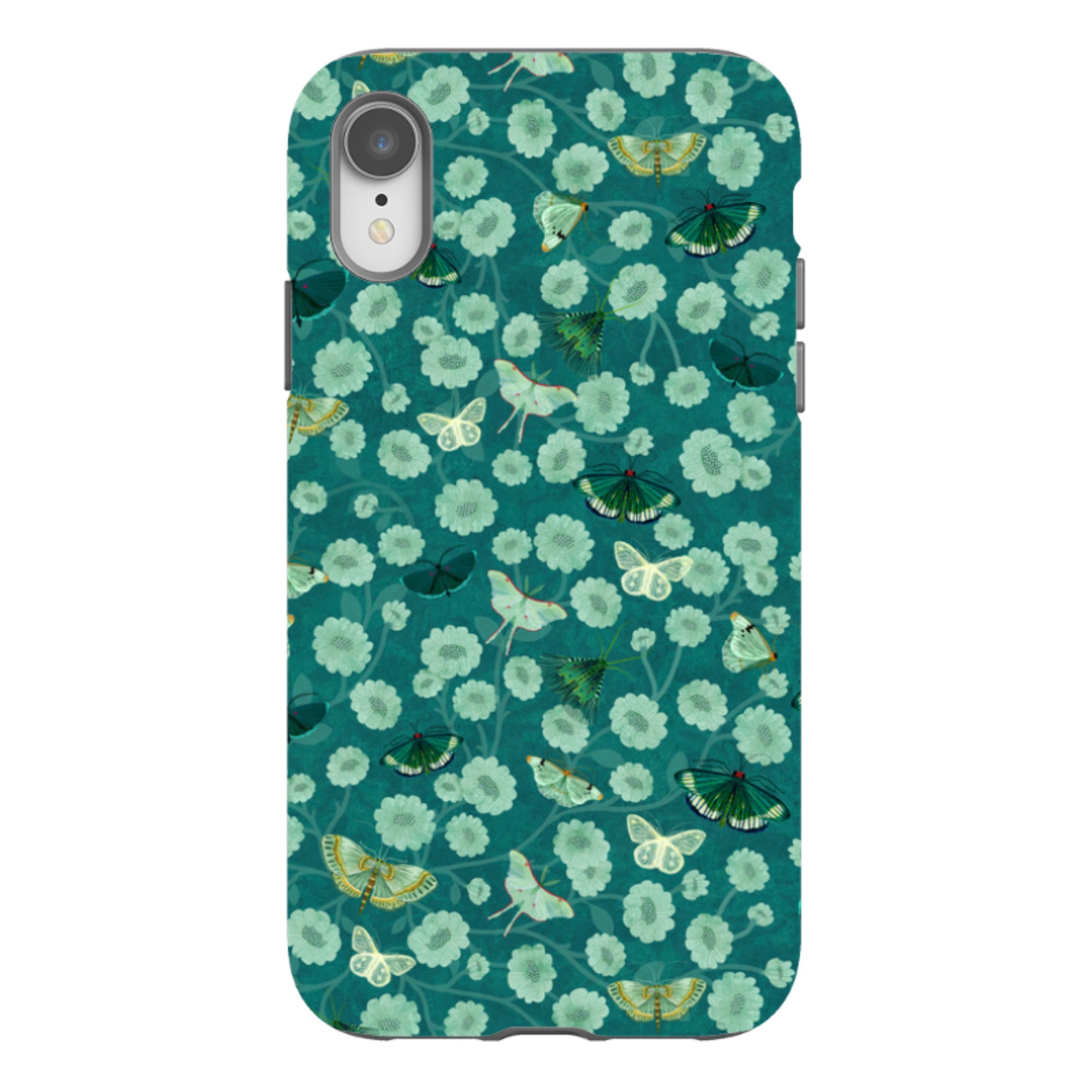 iPhone Tough Case - Small Moths 2 By Katherine Quinn