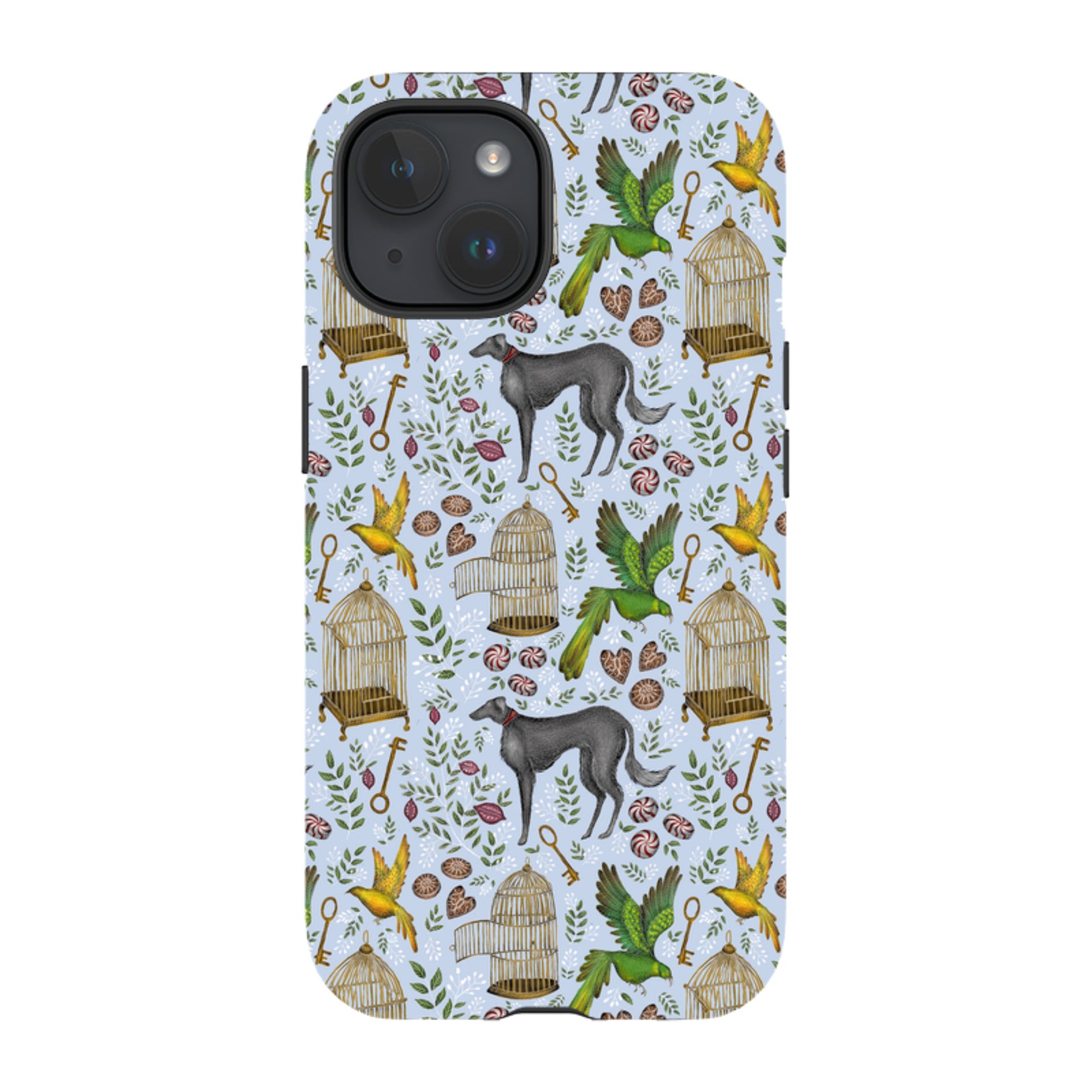 iPhone Tough Case - Amsterdam Blue By Catherine Rowe