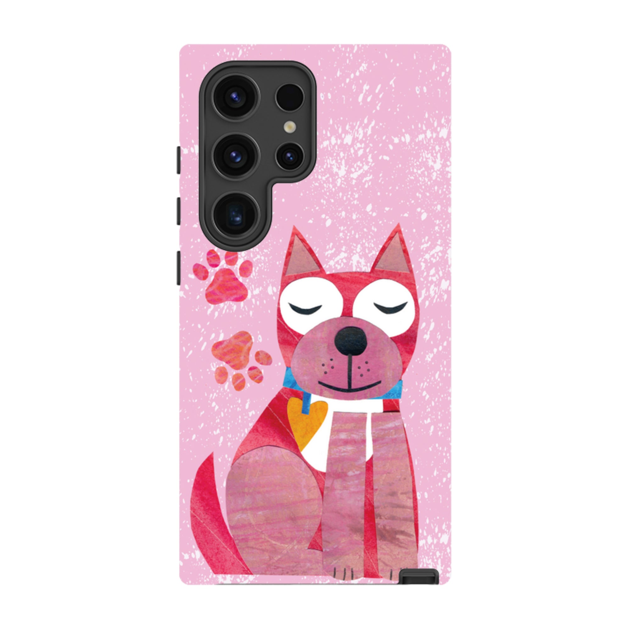 Samsung Tough Case - Dog With Heart By Tracey English