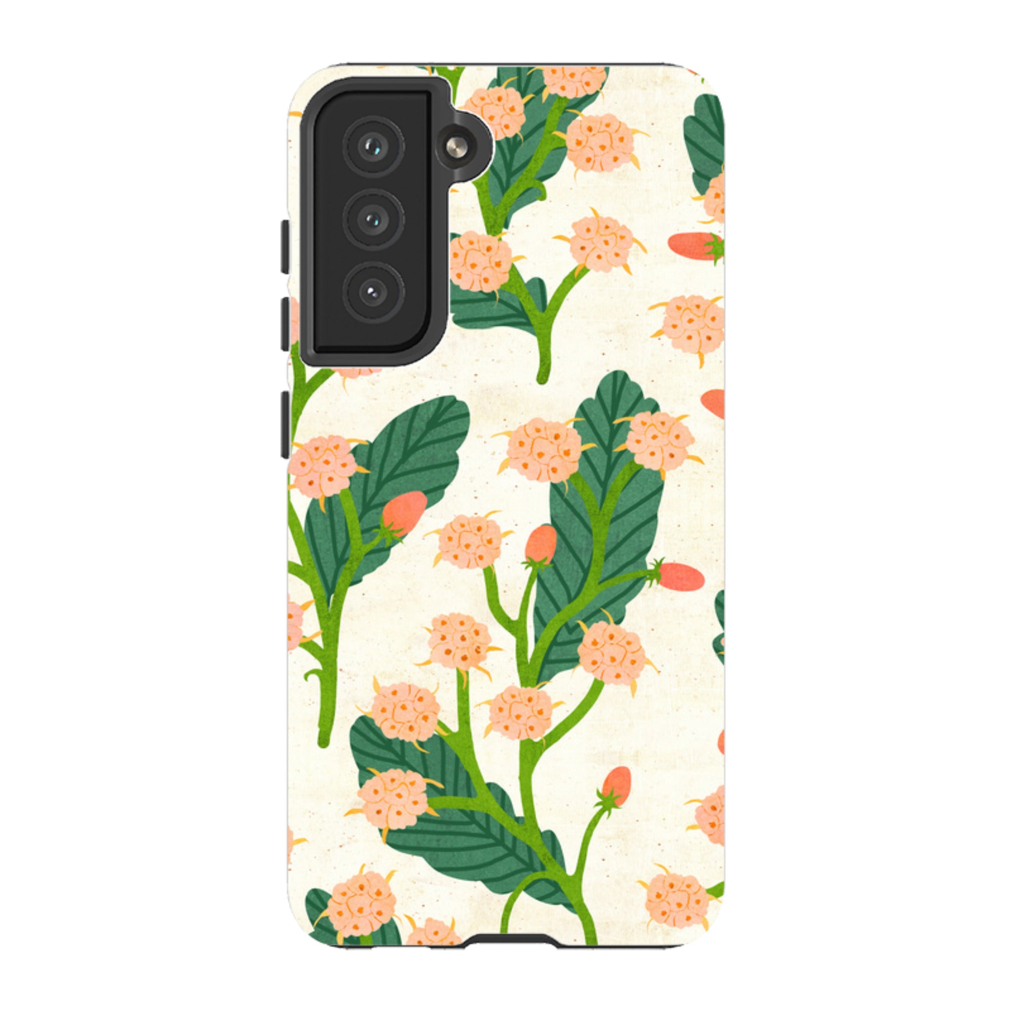 Samsung Tough Case - Summer Seeds Cream By Katherine Quinn