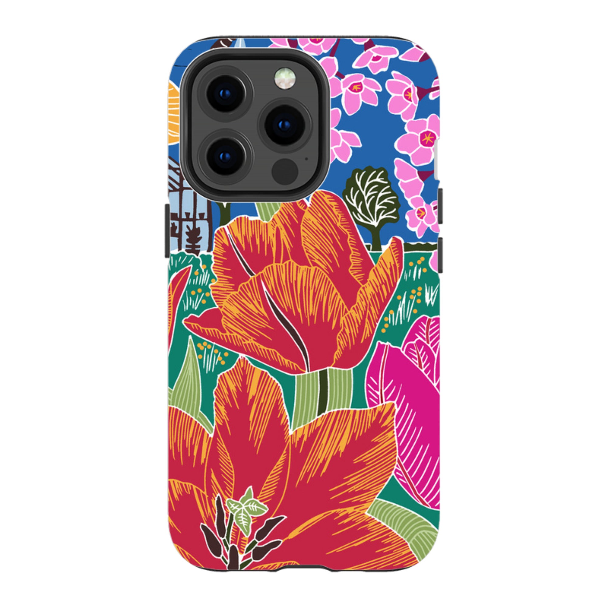 iPhone Tough Case - Tulip By Kate Heiss