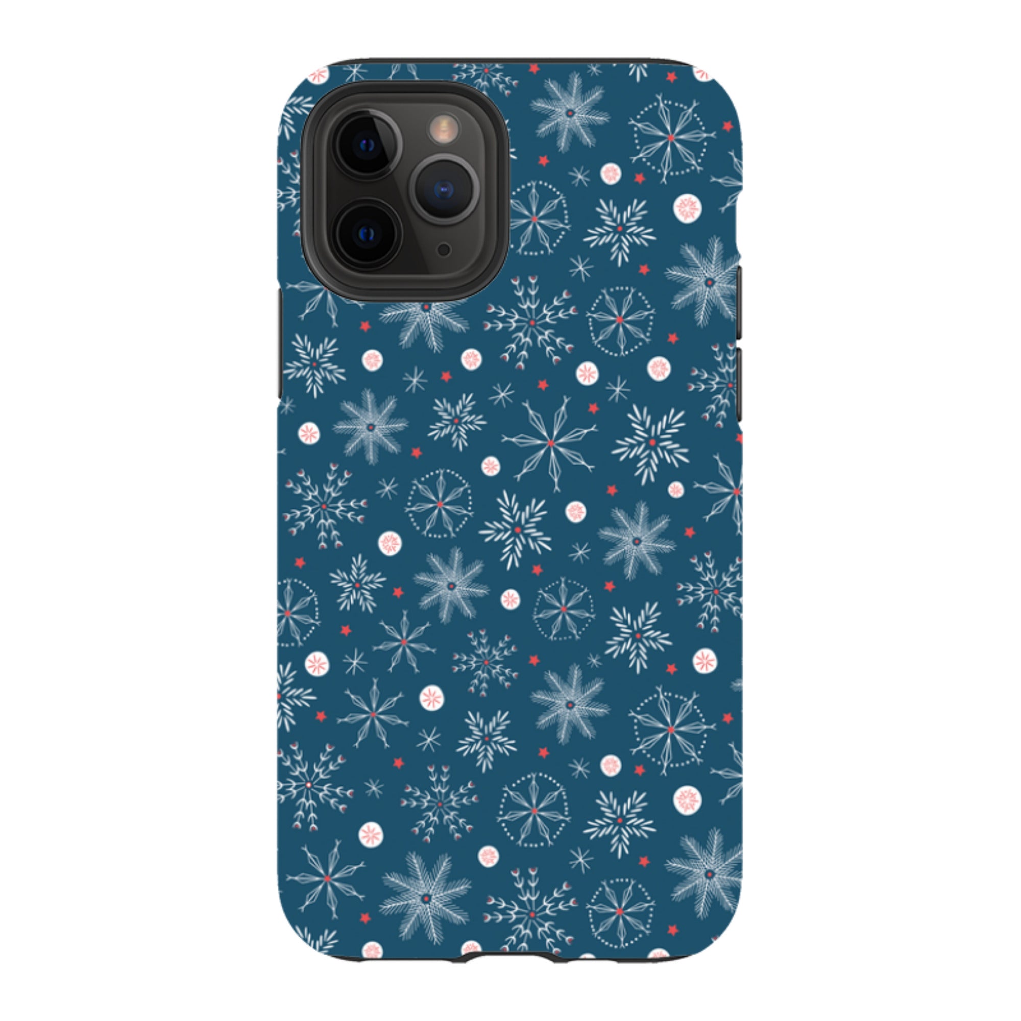 iPhone Tough Case - Christmas Snowflakes By Ali Brookes