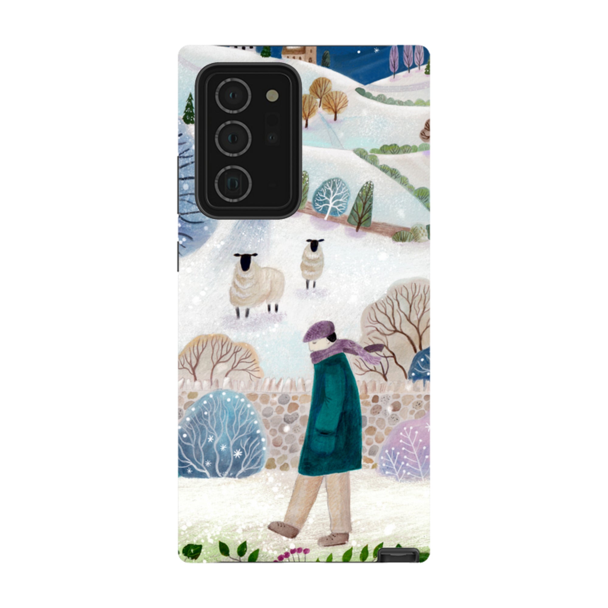 Samsung Tough Case - Across Snowy Fields By Bex Parkin