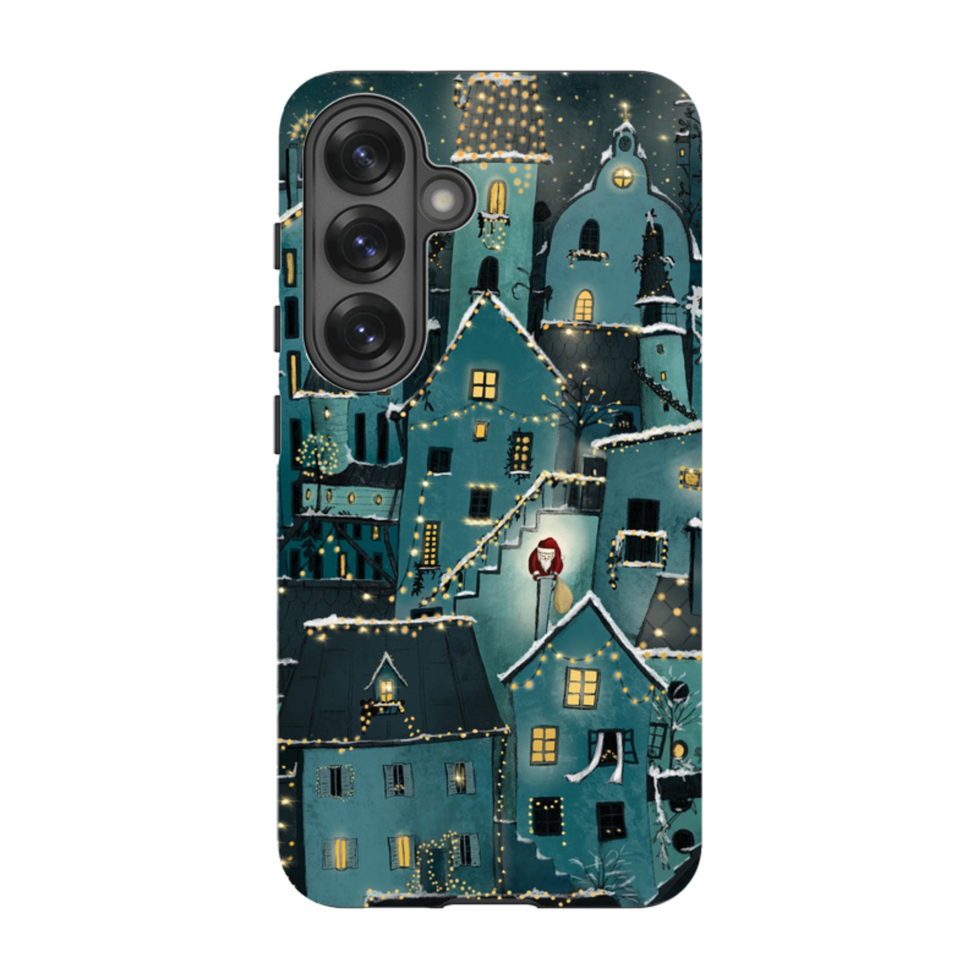 Samsung Tough Case - Citywinkles Blue By Maja Lindberg