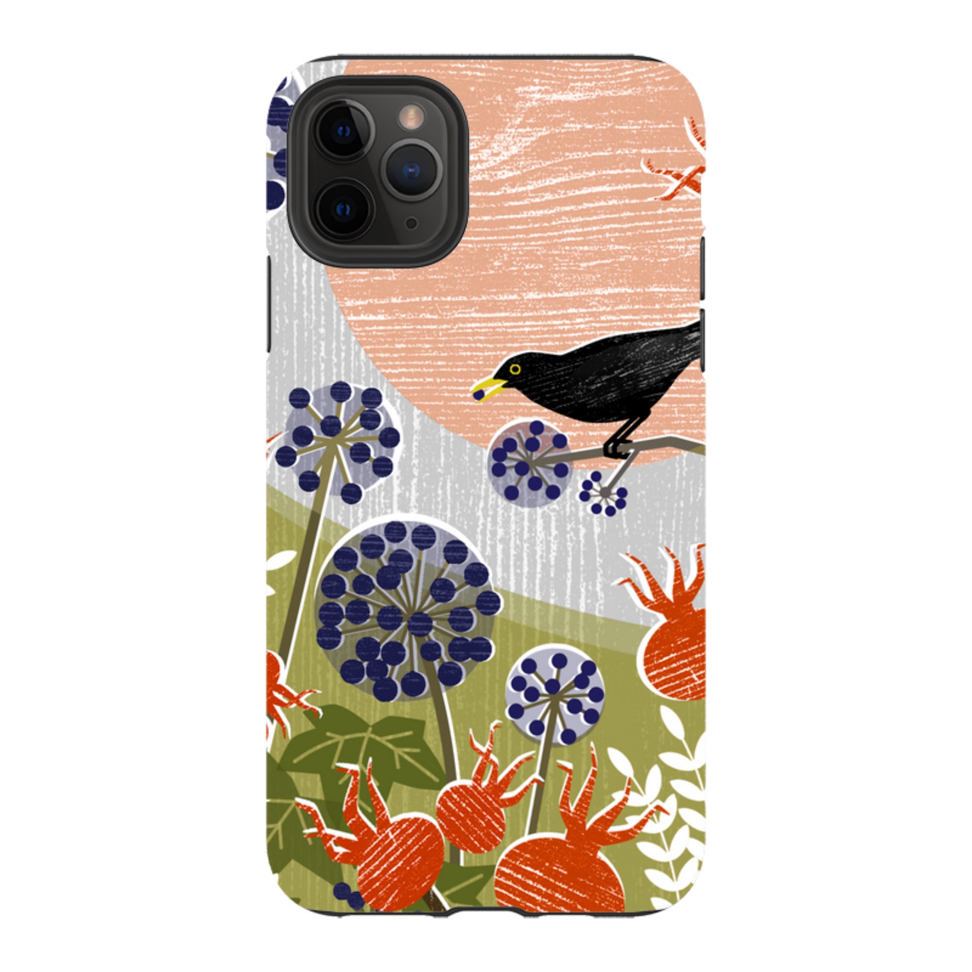 iPhone Tough Case - Blackbird And Ivy By Liane Payne