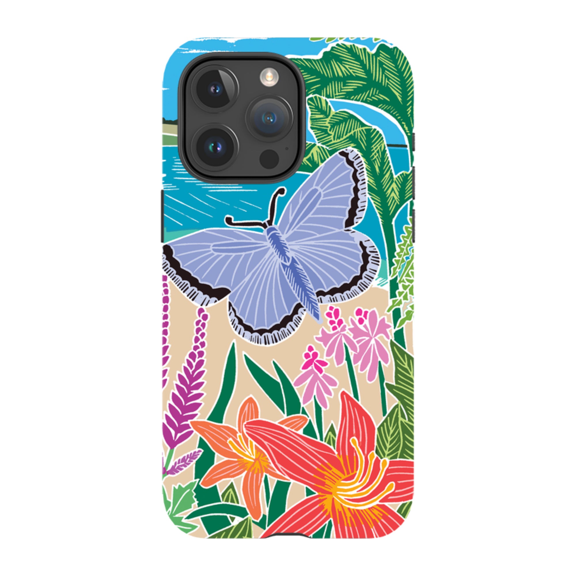 iPhone Tough Case - Trebah Garden By Kate Heiss