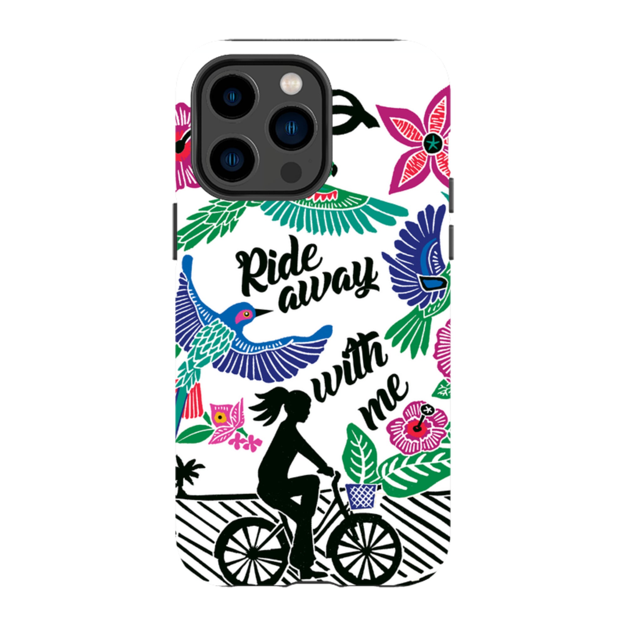 iPhone Tough Case - Ride With Me By Kate Heiss