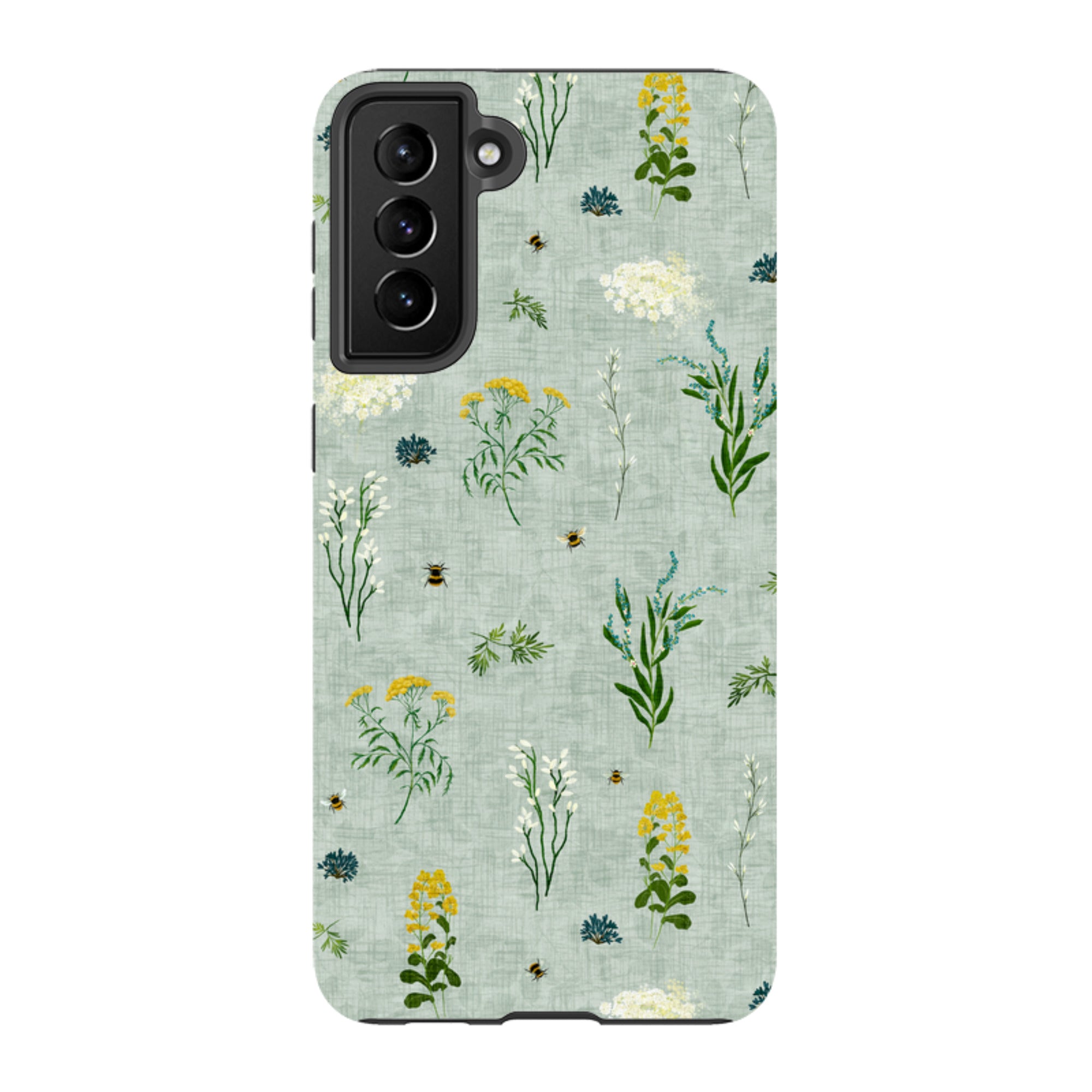 Samsung Tough  Case - Song Bird Florals and Bees By Katherine Quinn