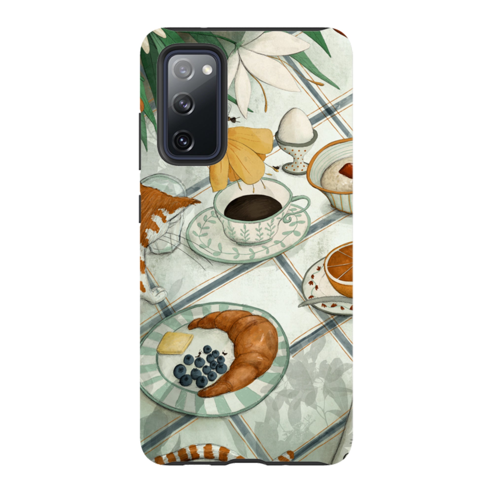 Samsung Tough Case - Hungry Friends By Maja Lindberg