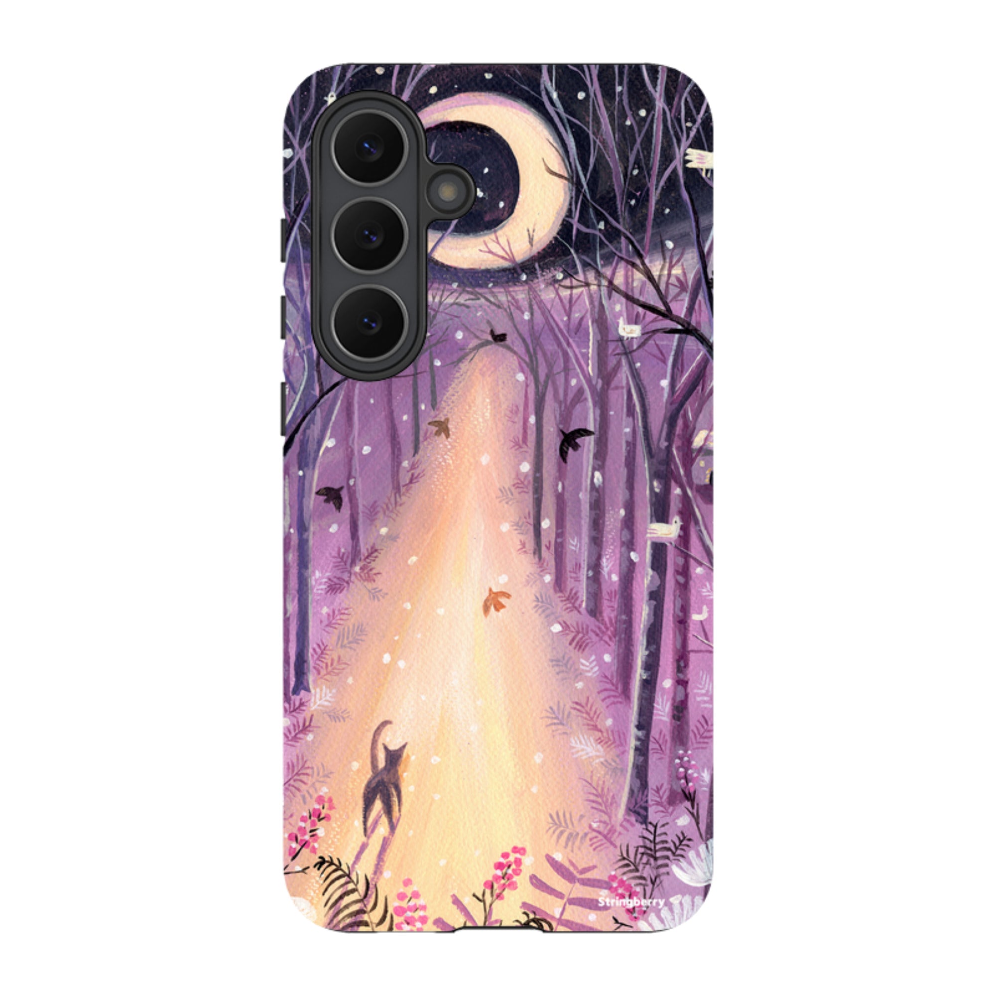 Samsung Tough Case - Forest Cat By Mary Stubberfield