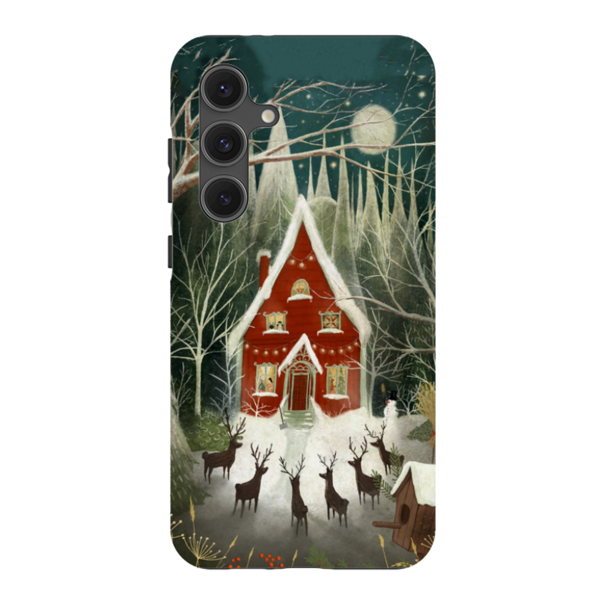 Samsung Tough Case - Christmas Garden Night By Maja Lindberg