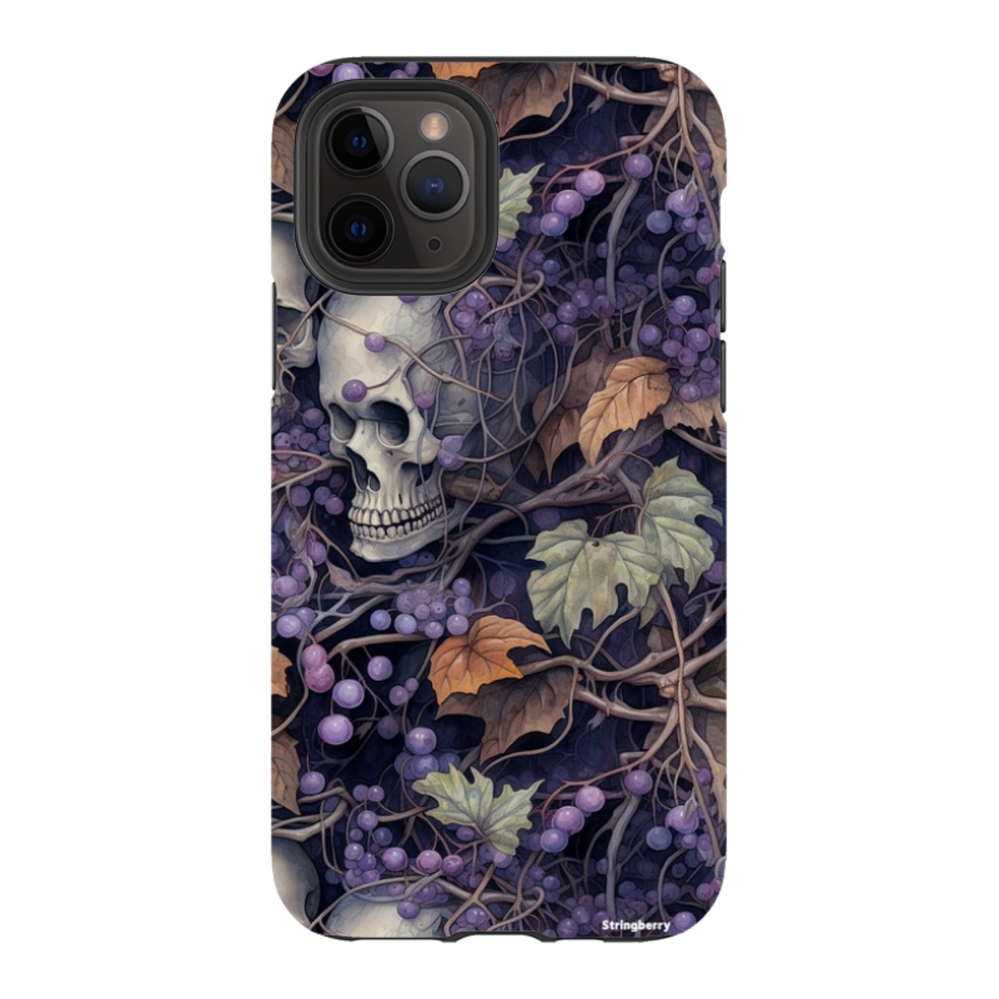 iPhone Tough Case - Grape Skull