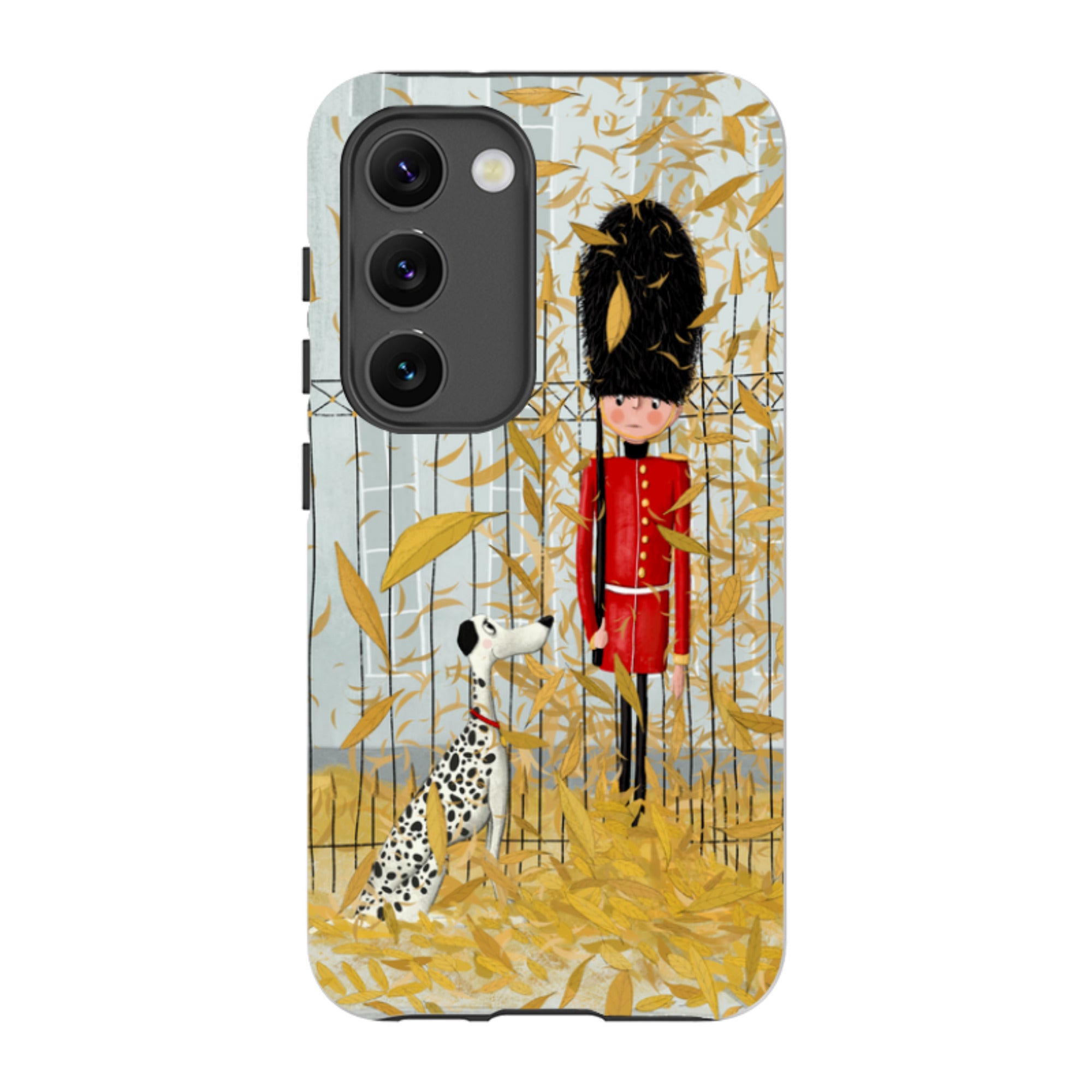 Samsung Tough Case - London In Leaves By Maja Lindberg