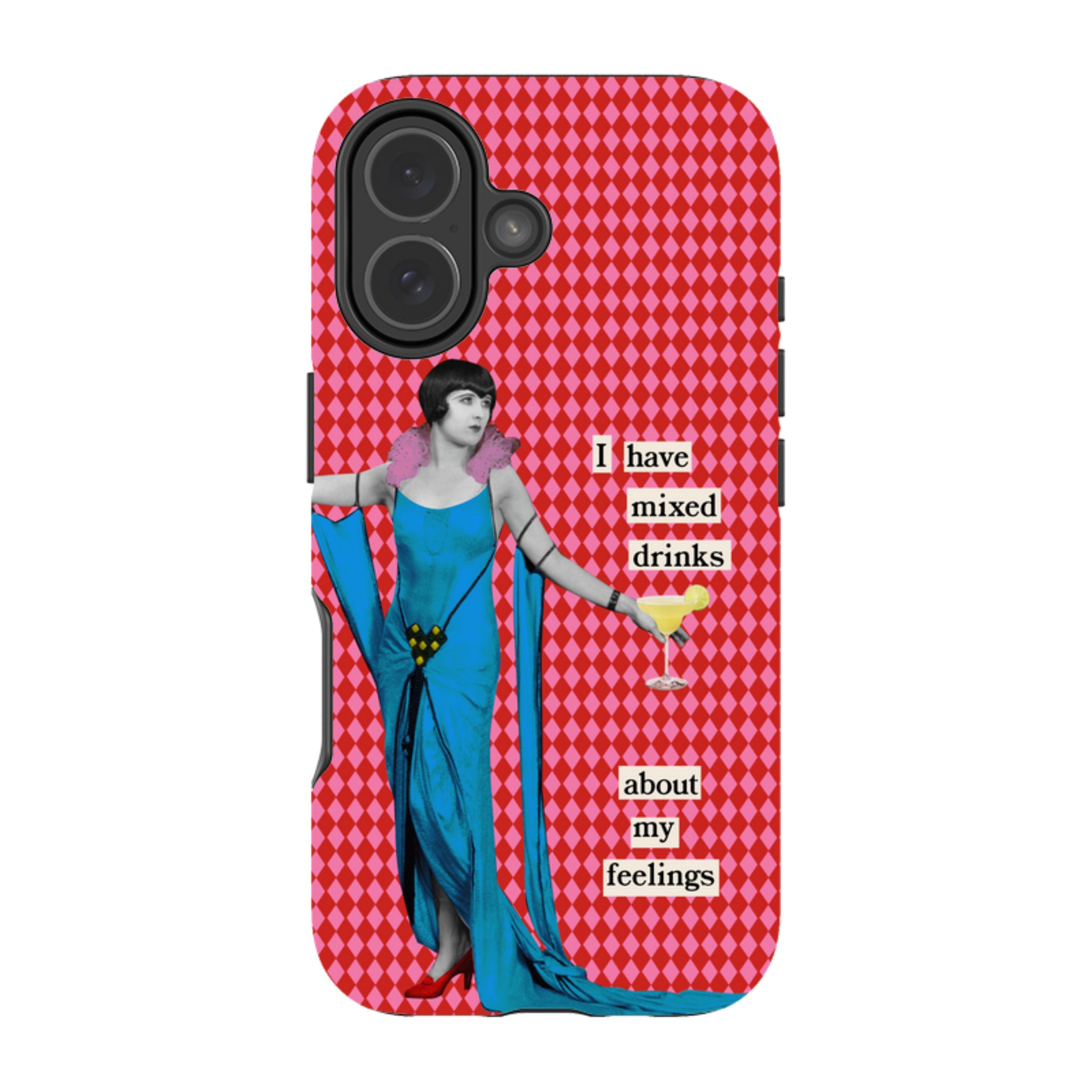 iPhone Tough Case - Mixed Drinks By Clare Jordan