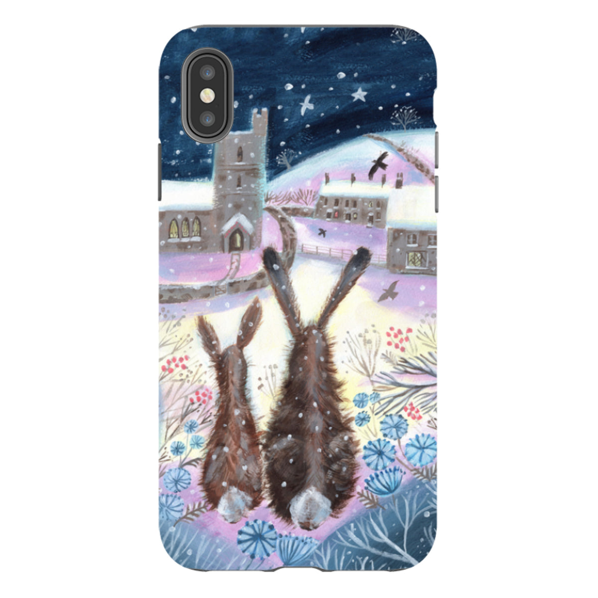 iPhone Tough Case - Rabbit & Hare By Mary Stubberfield