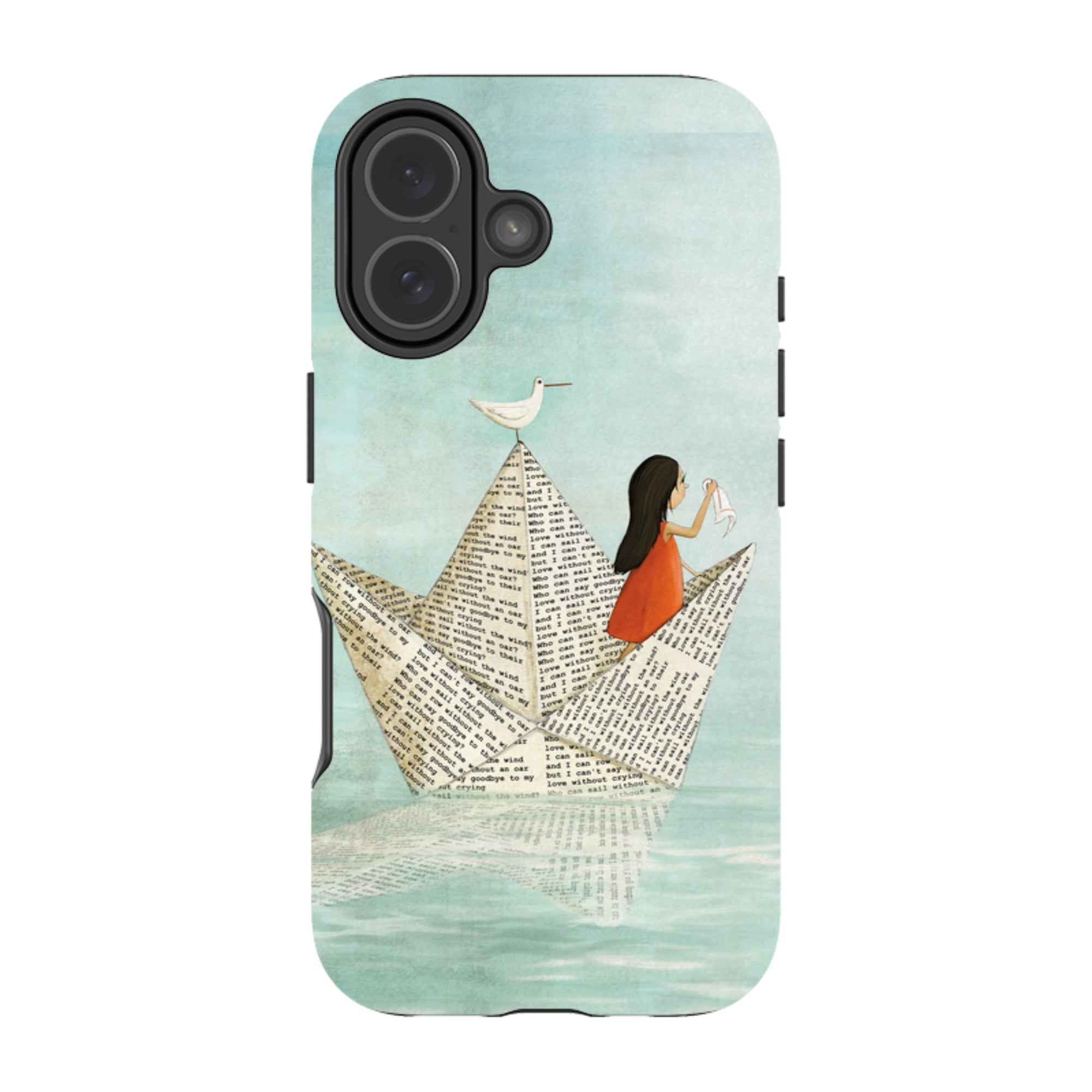 iPhone Tough Case - Sail Without A Wind By Maja Lindberg