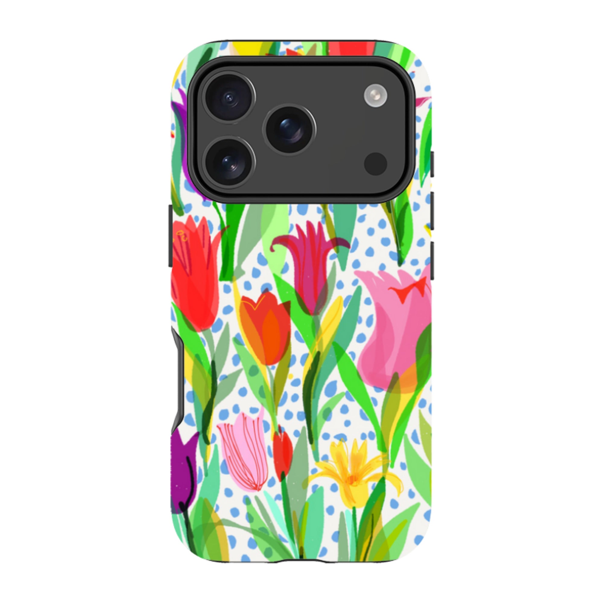 iPhone Tough Case - Tulips By Sarah Campbell