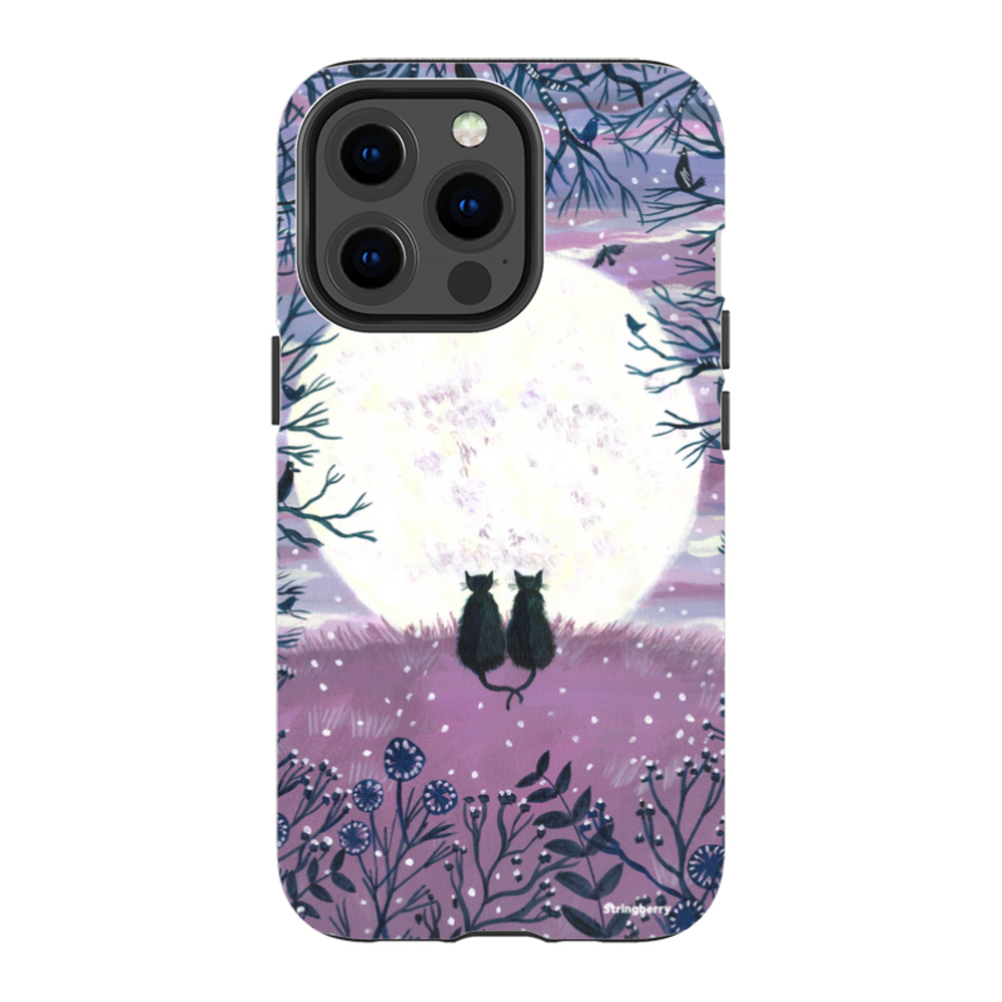 iPhone Tough Case - Winter Cats II By Mary Stubberfield