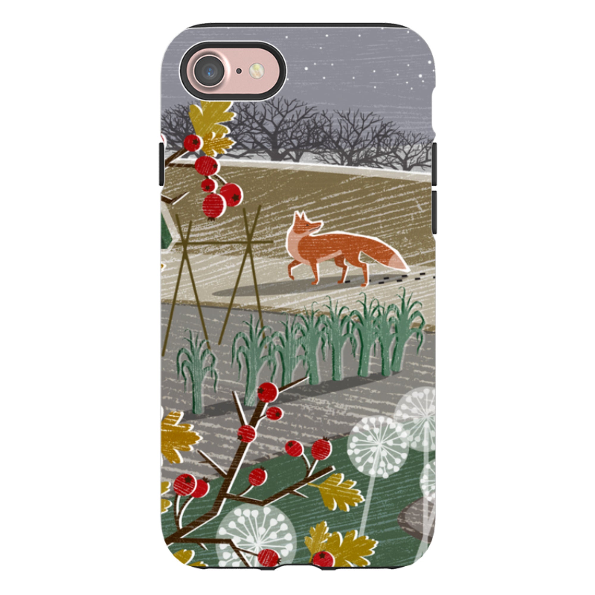 iPhone Tough Case - Night Fox 2 By Liane Payne
