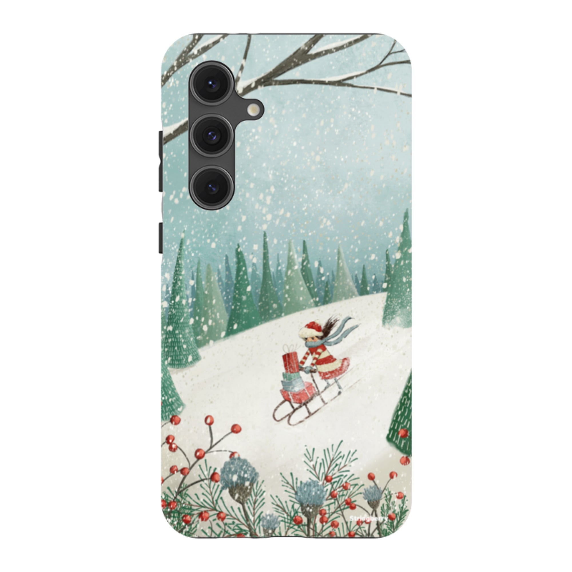 Samsung Tough Case - Sleigh Delivery By Maja Lindberg