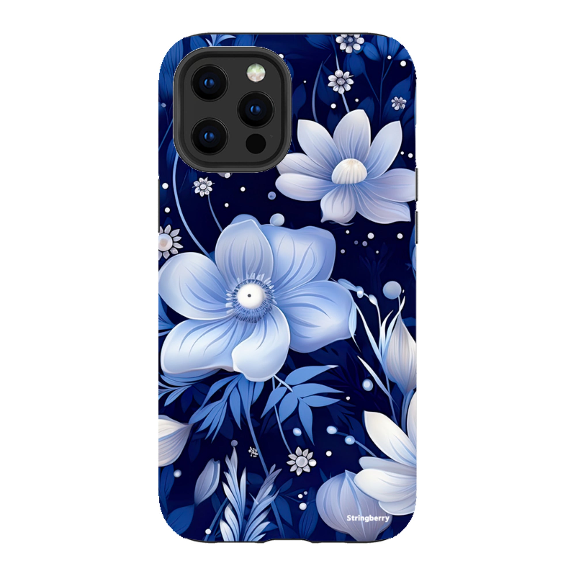 iPhone Tough Case - Blue Nutberry IV