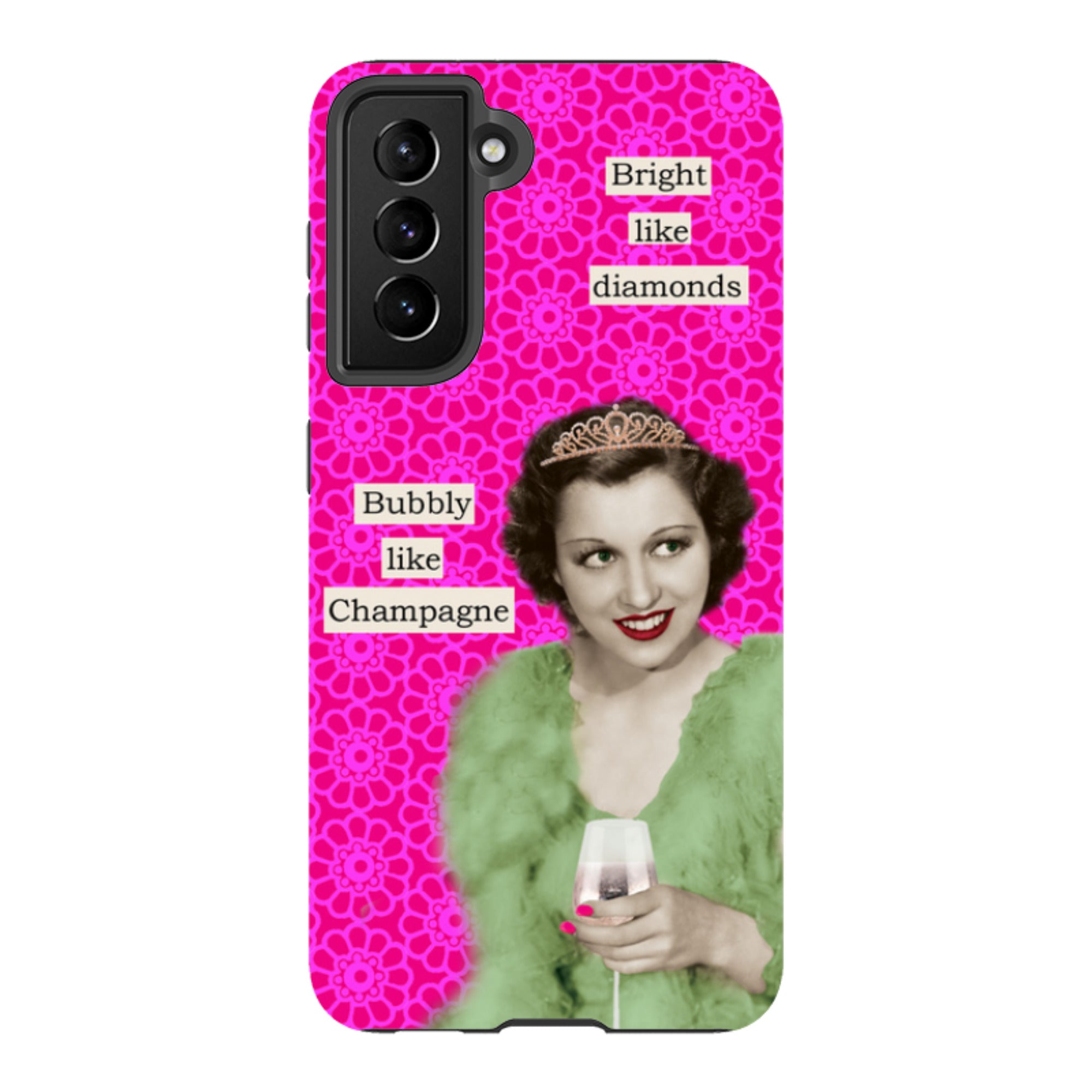 Samsung Tough Case - Bright Like Diamonds By Clare Jordan