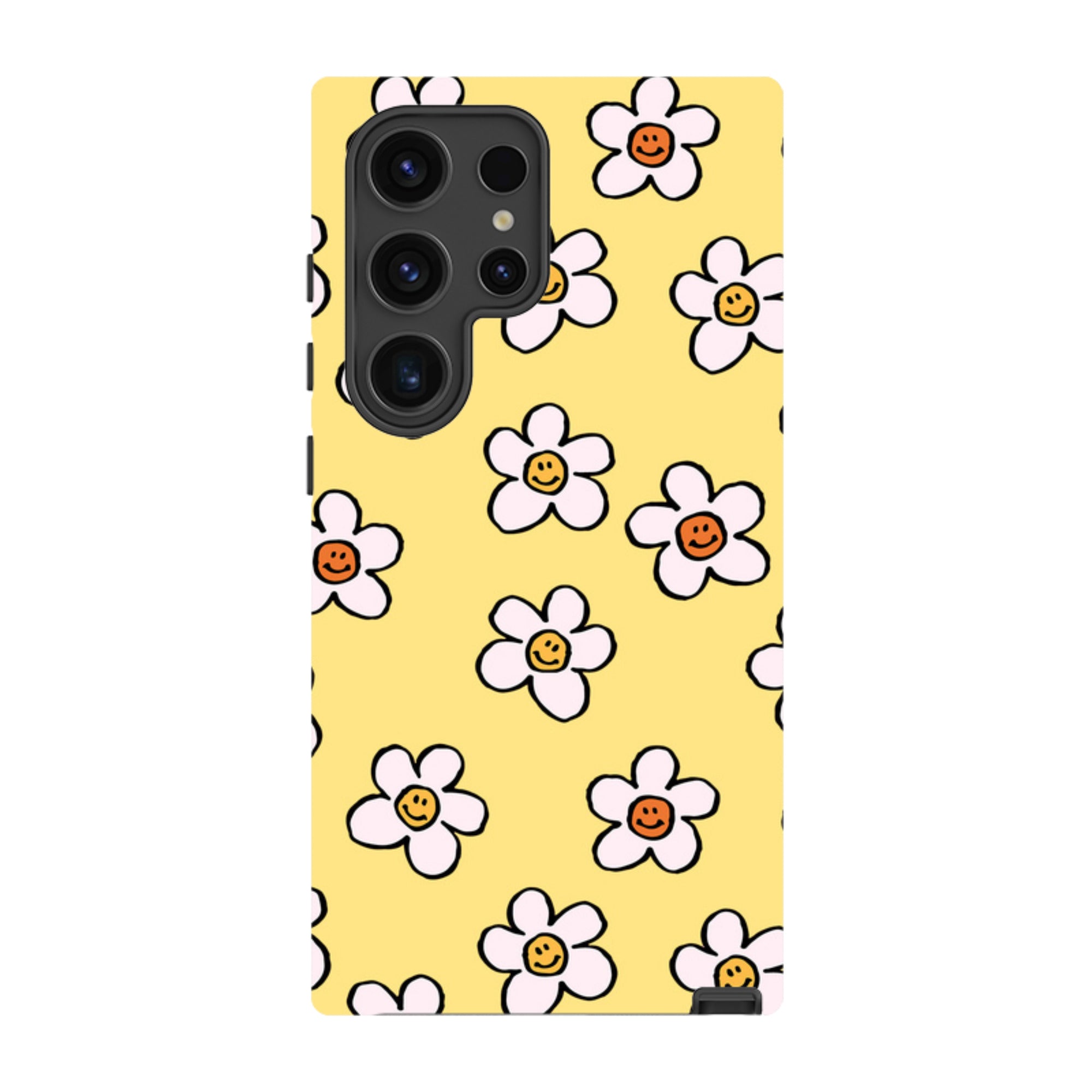 Samsung Tough Case - Smiley Mellow Yellow