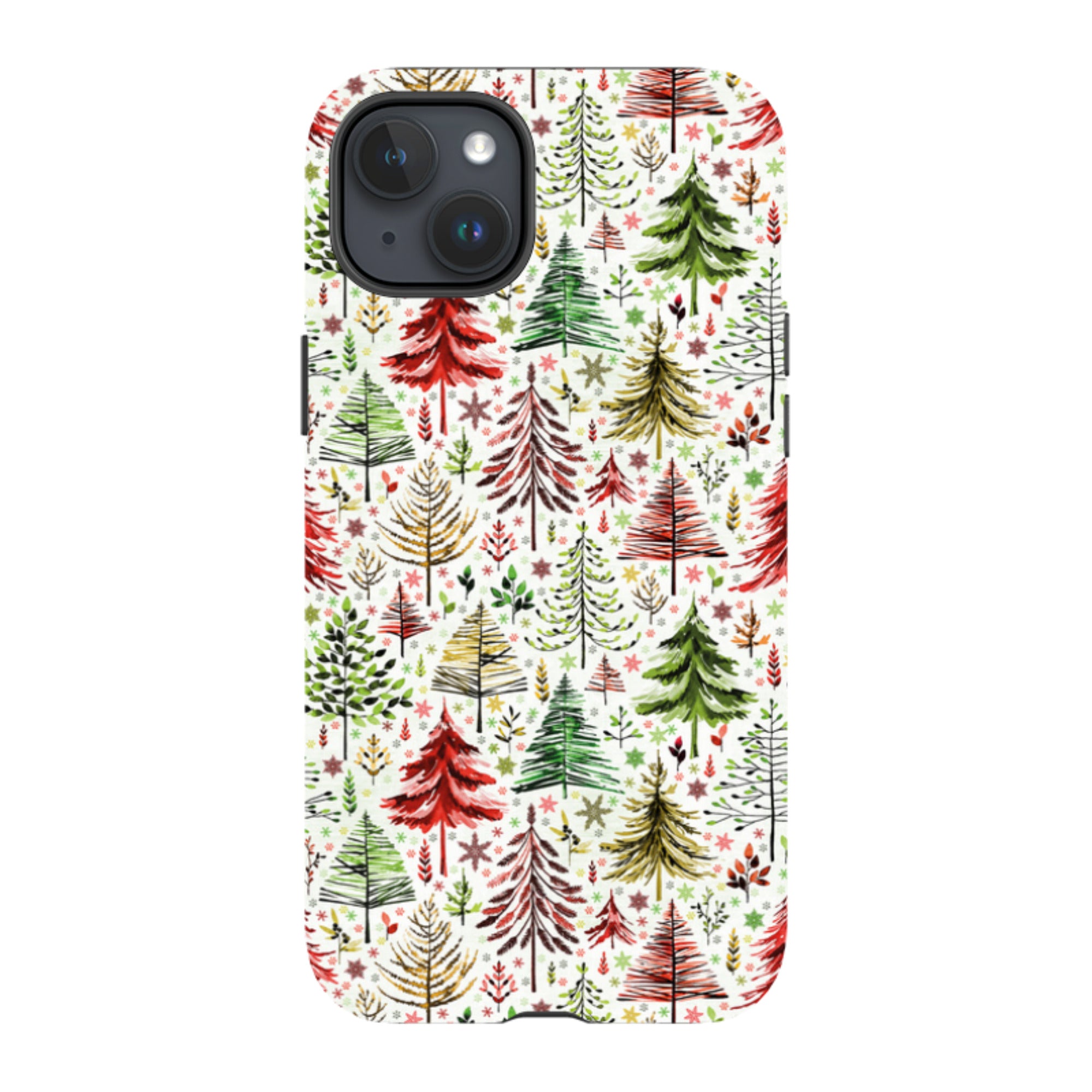 iPhone MagSafe Tough Case -  Xmas Trees By Elisabeth Haager