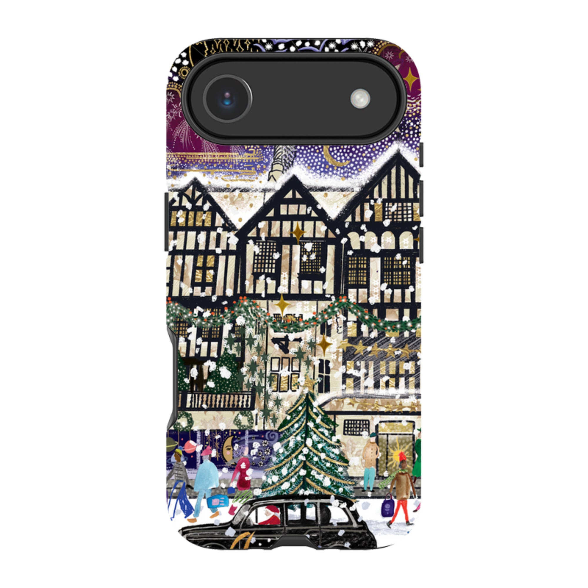 iPhone Tough Case - Christmas In London II By Emma Frances Grant