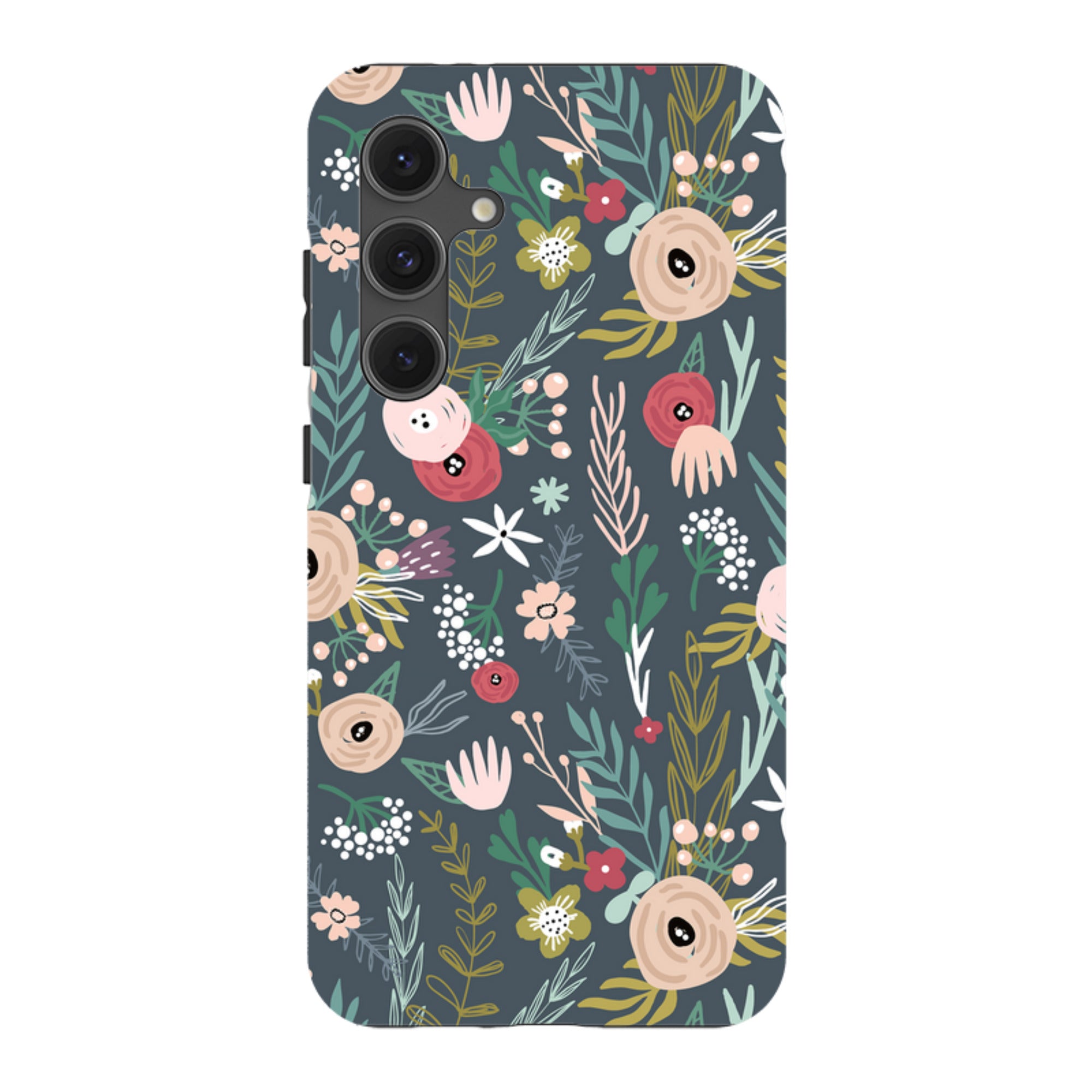 Samsung Tough Case - Winter Scandi Floral