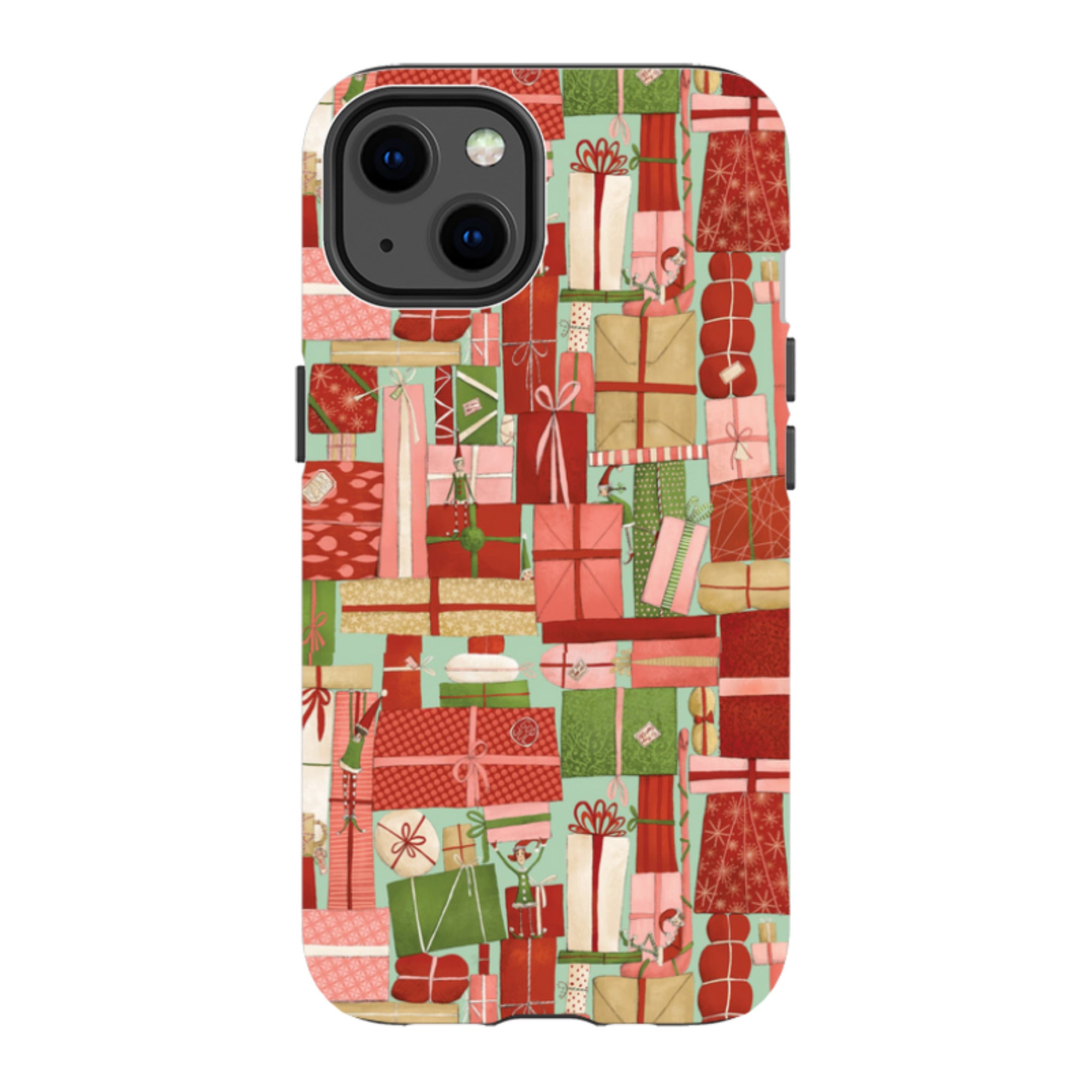 iPhone MagSafe Tough Case - Santas Helpers By Maja Lindberg