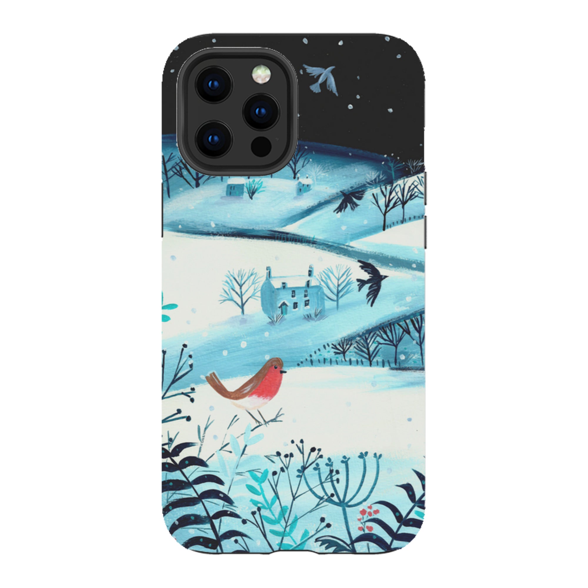 iPhone Tough Case - Winterscape-1 By Mary Stubberfield
