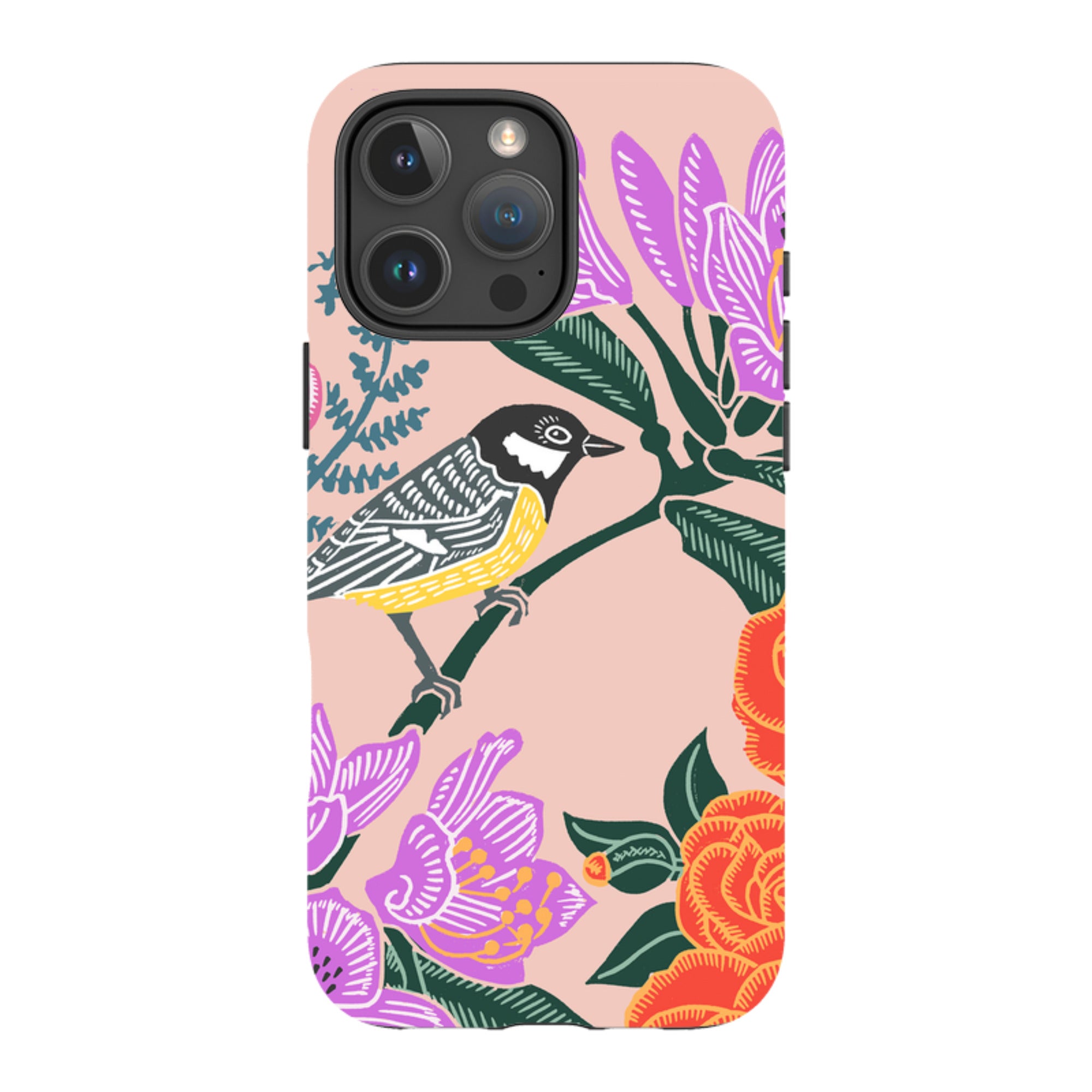iPhone Tough Case - Camelia By Kate Heiss