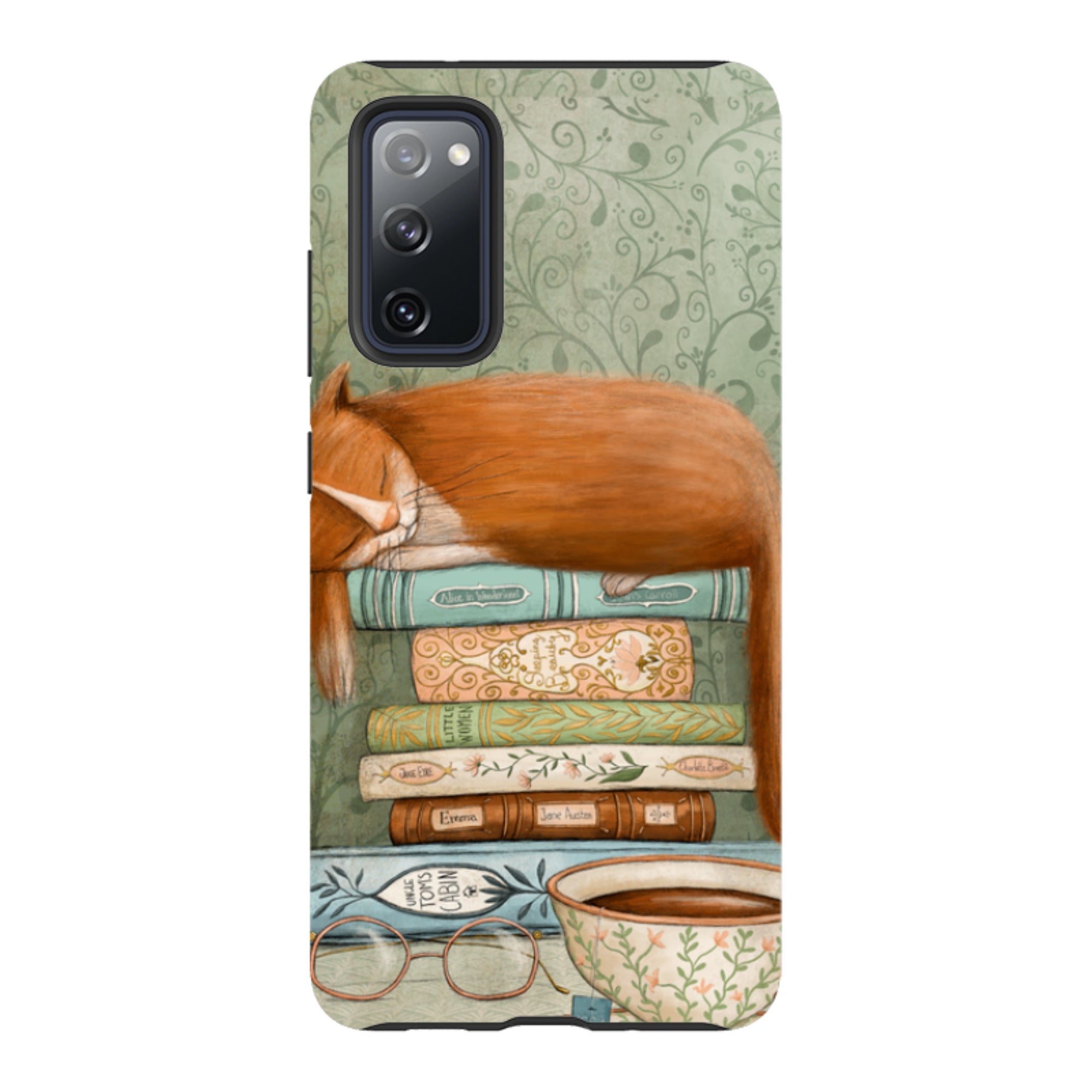 Samsung Tough Case - Cats and Books By Maja Lindberg