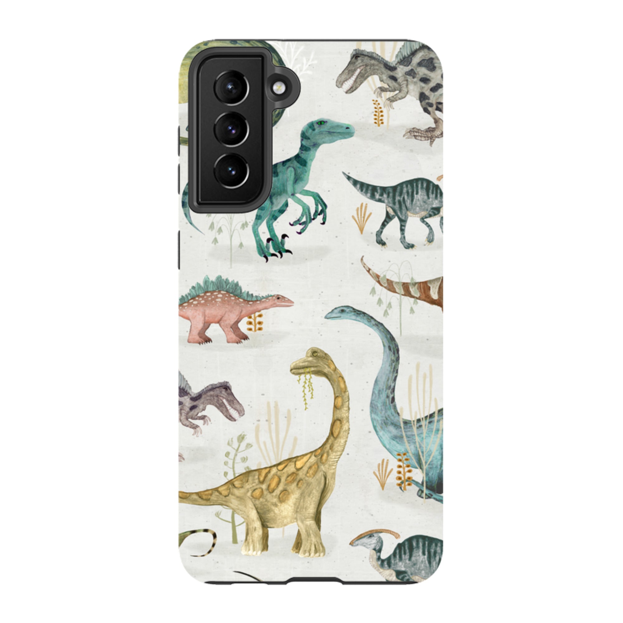 Samsung Tough Case - Dinosaur Pastel By Katherine Quinn