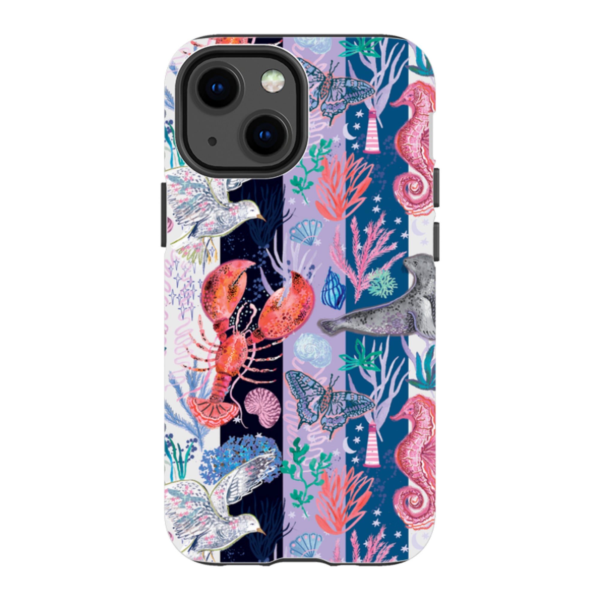 iPhone Case - Coastal Calling Stripe II By Emma Frances Grant